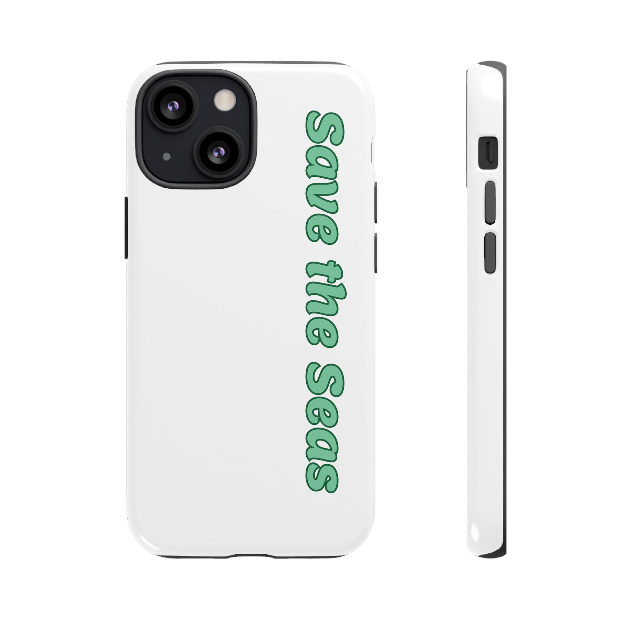 Save the Seas Phone Case - Eco-Friendly Ocean Conservation Protective Case