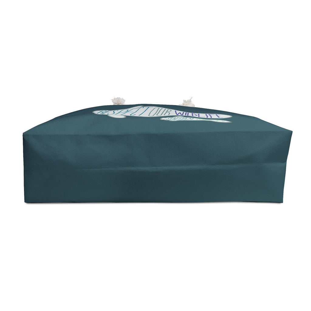 Respect Our Wildlife Beach Bag
