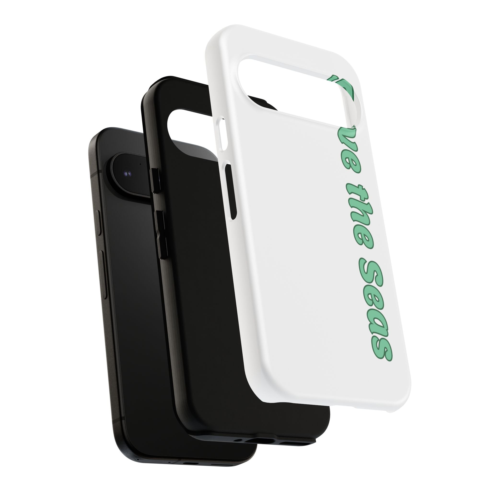Save the Seas Phone Case - Eco-Friendly Ocean Conservation Protective Case