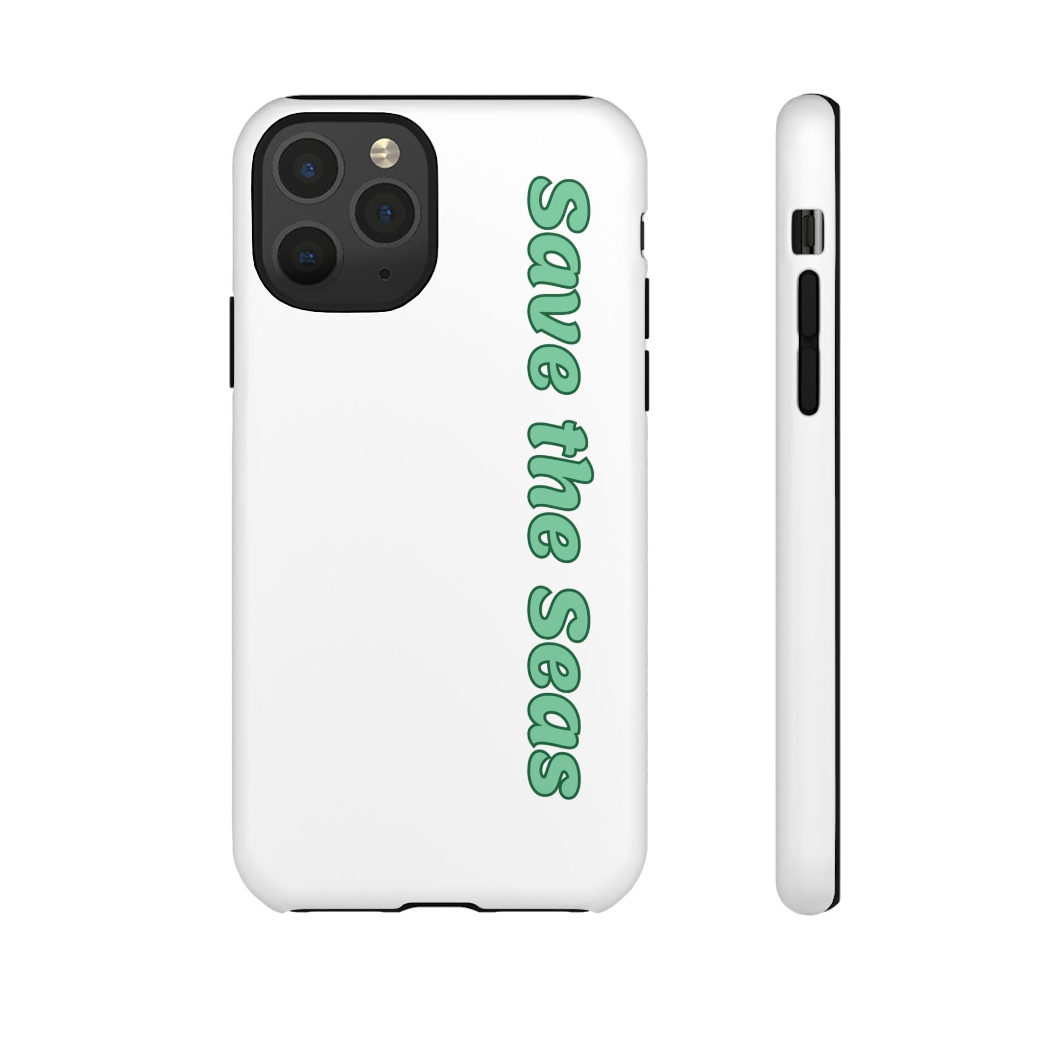 Save the Seas Phone Case - Eco-Friendly Ocean Conservation Protective Case