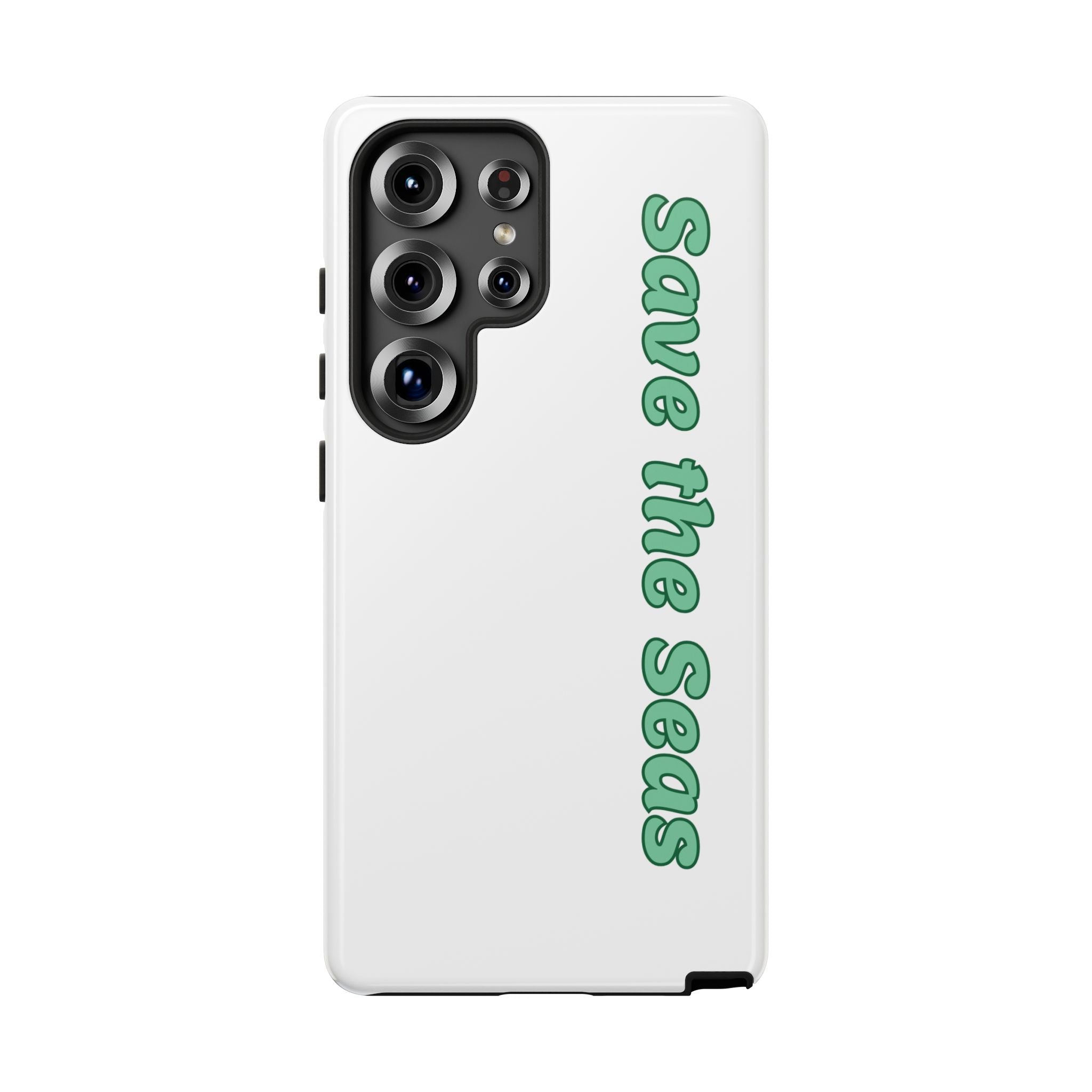 Save the Seas Phone Case - Eco-Friendly Ocean Conservation Protective Case