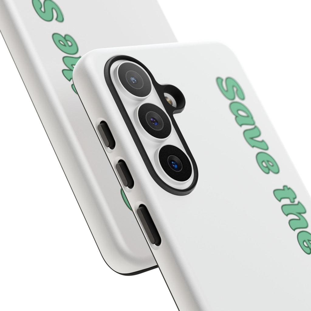 Save the Seas Phone Case - Eco-Friendly Ocean Conservation Protective Case