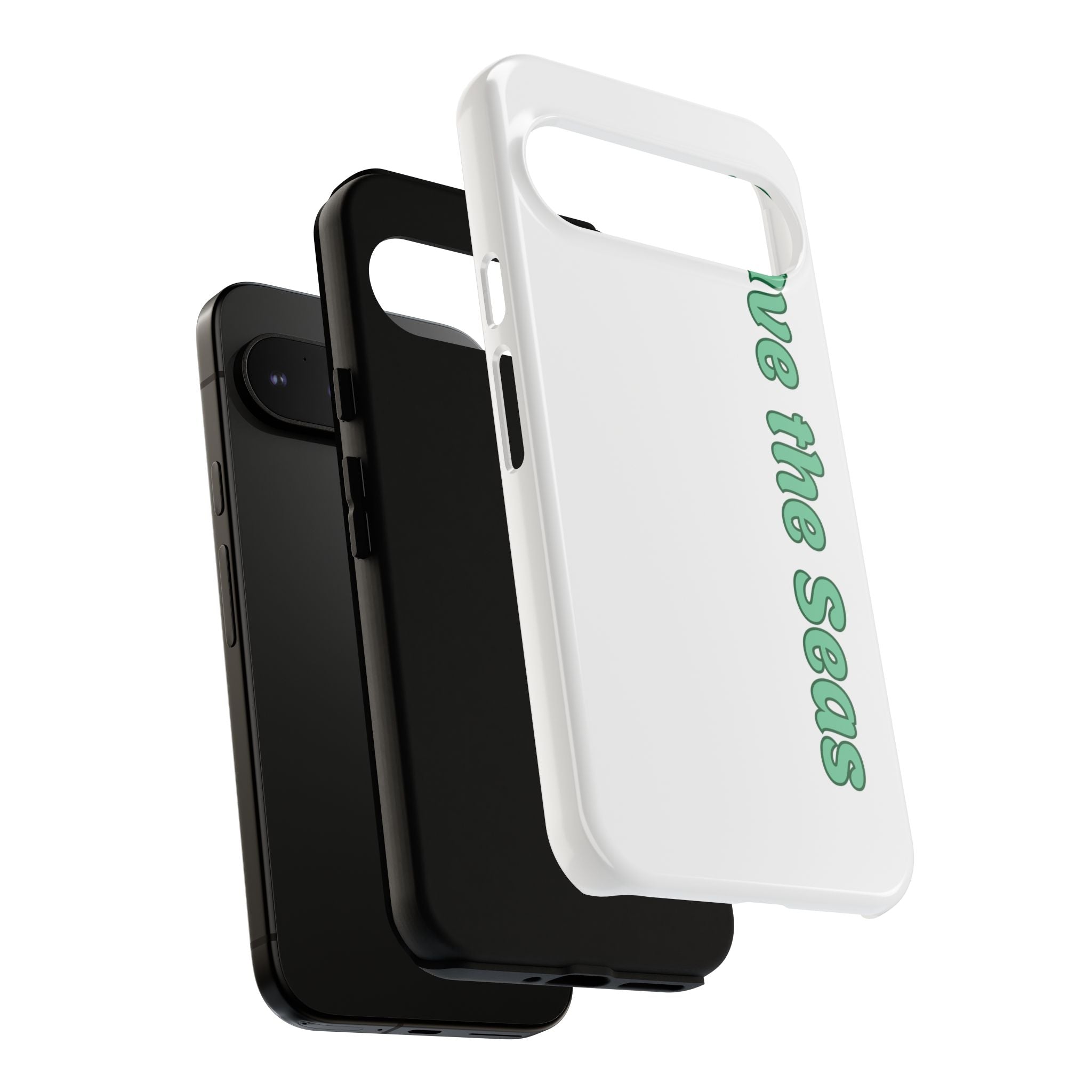 Save the Seas Phone Case - Eco-Friendly Ocean Conservation Protective Case