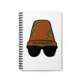 Pothead Plant Lover Spiral Notebook — Funny Plant Pot Sunglasses Ruled Journal