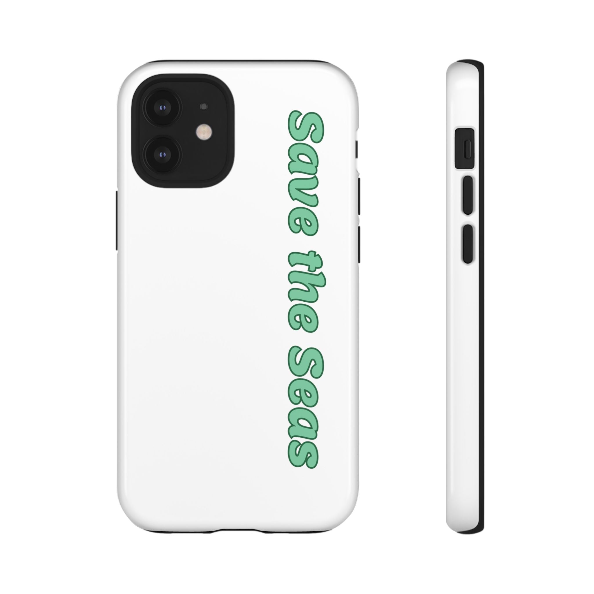 Save the Seas Phone Case - Eco-Friendly Ocean Conservation Protective Case