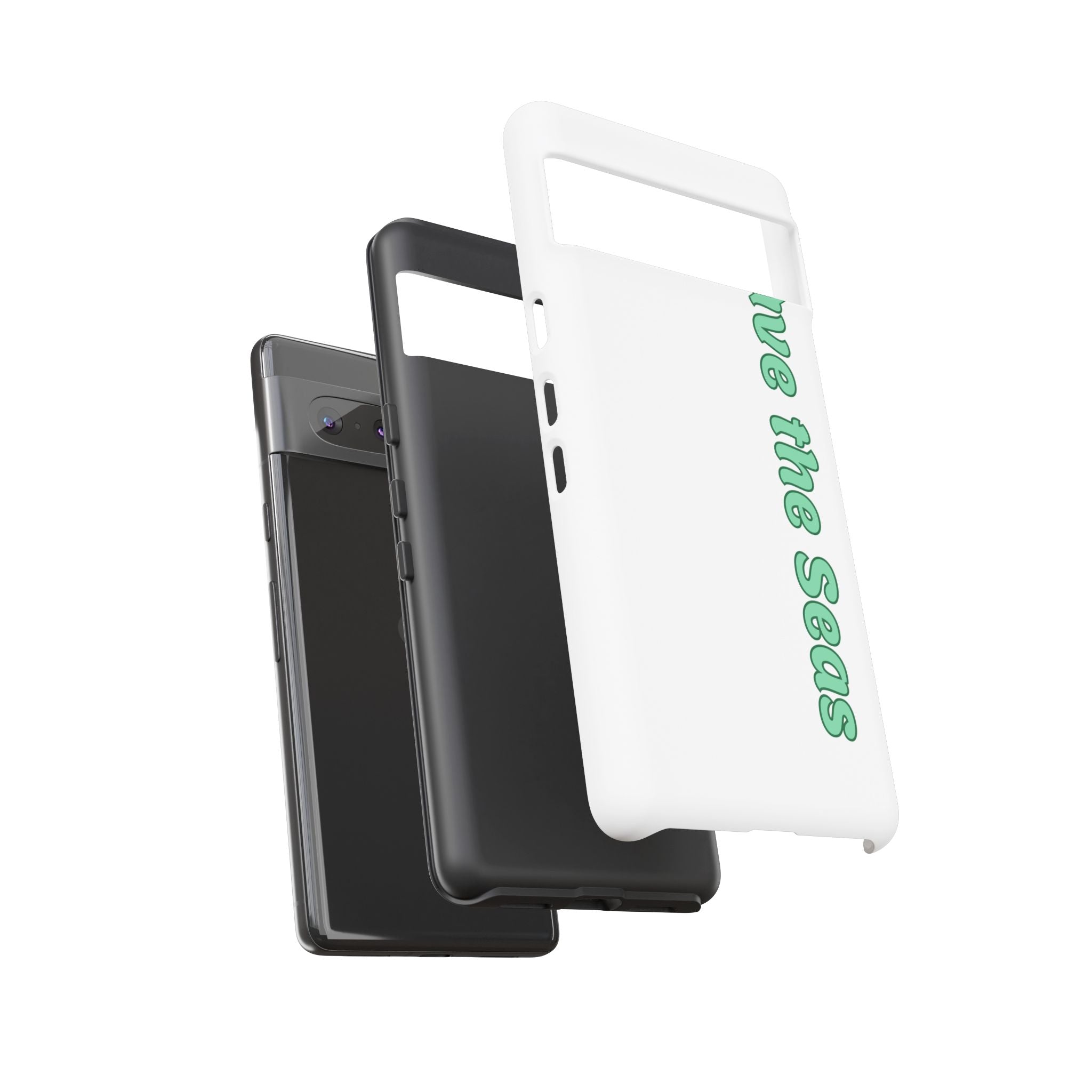 Save the Seas Phone Case - Eco-Friendly Ocean Conservation Protective Case