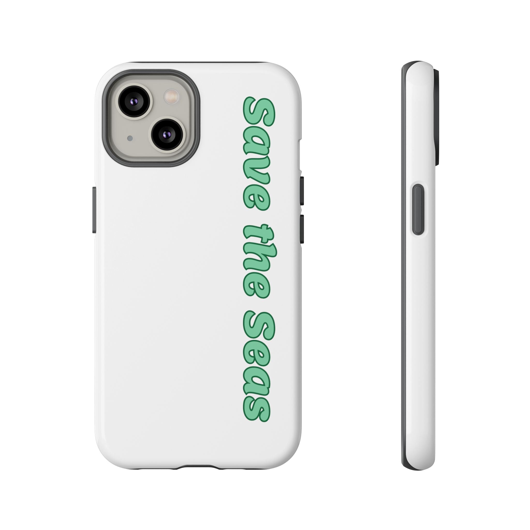Save the Seas Phone Case - Eco-Friendly Ocean Conservation Protective Case