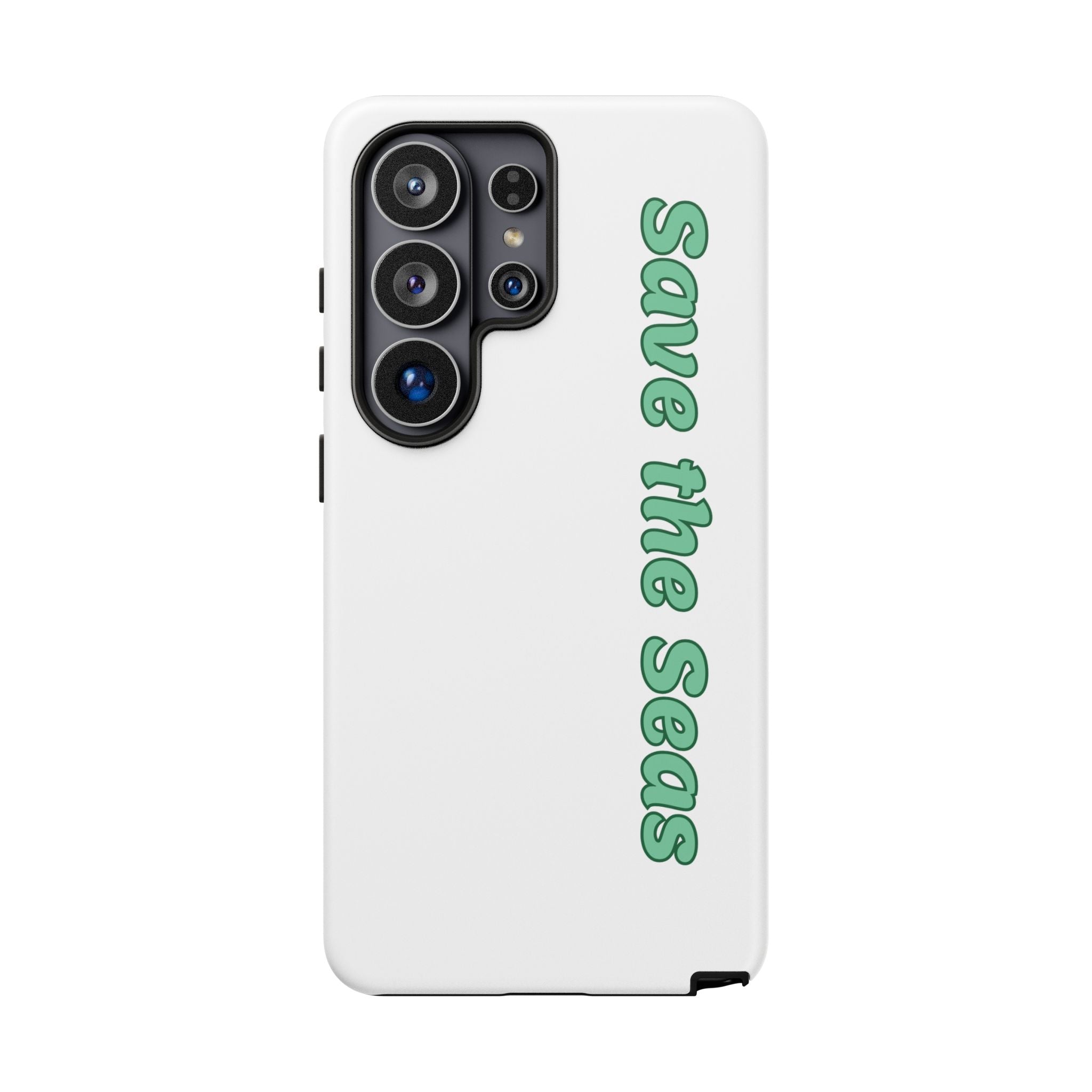 Save the Seas Phone Case - Eco-Friendly Ocean Conservation Protective Case