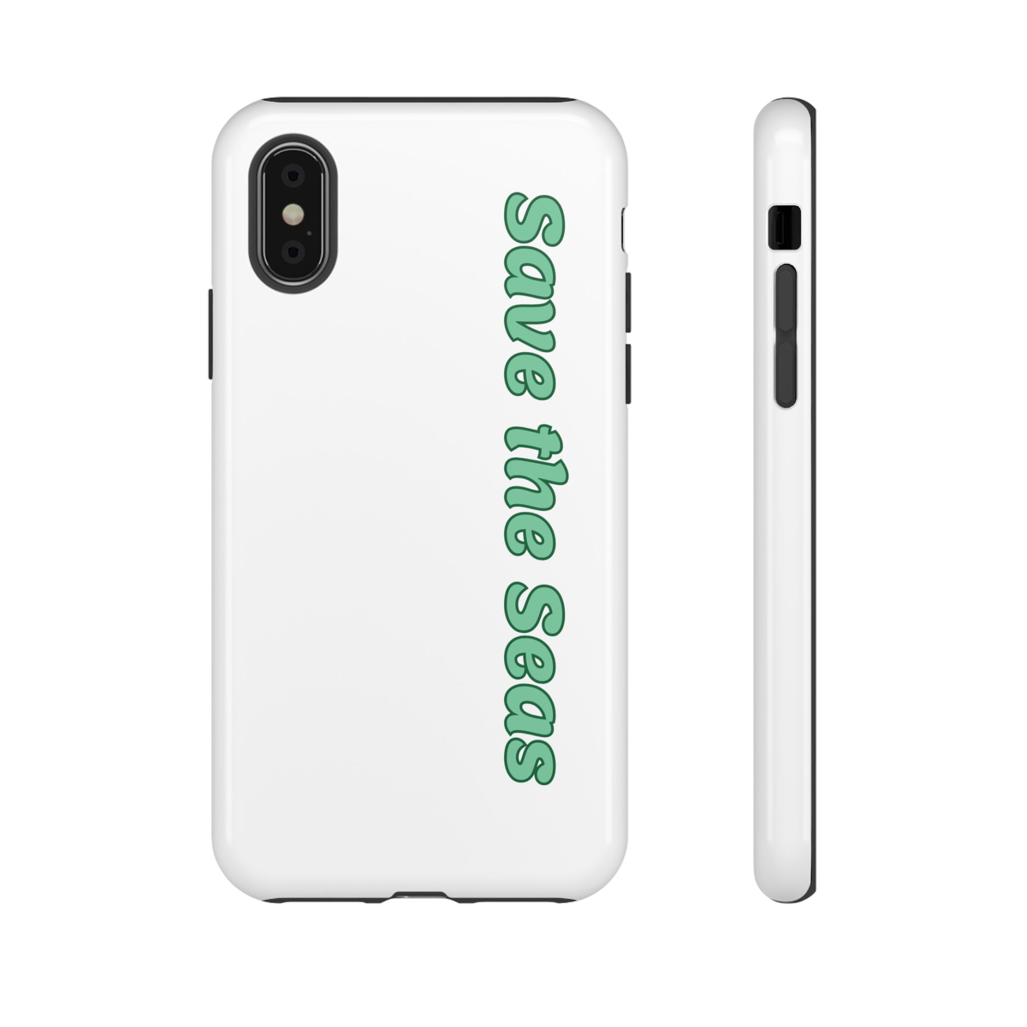 Save the Seas Phone Case - Eco-Friendly Ocean Conservation Protective Case