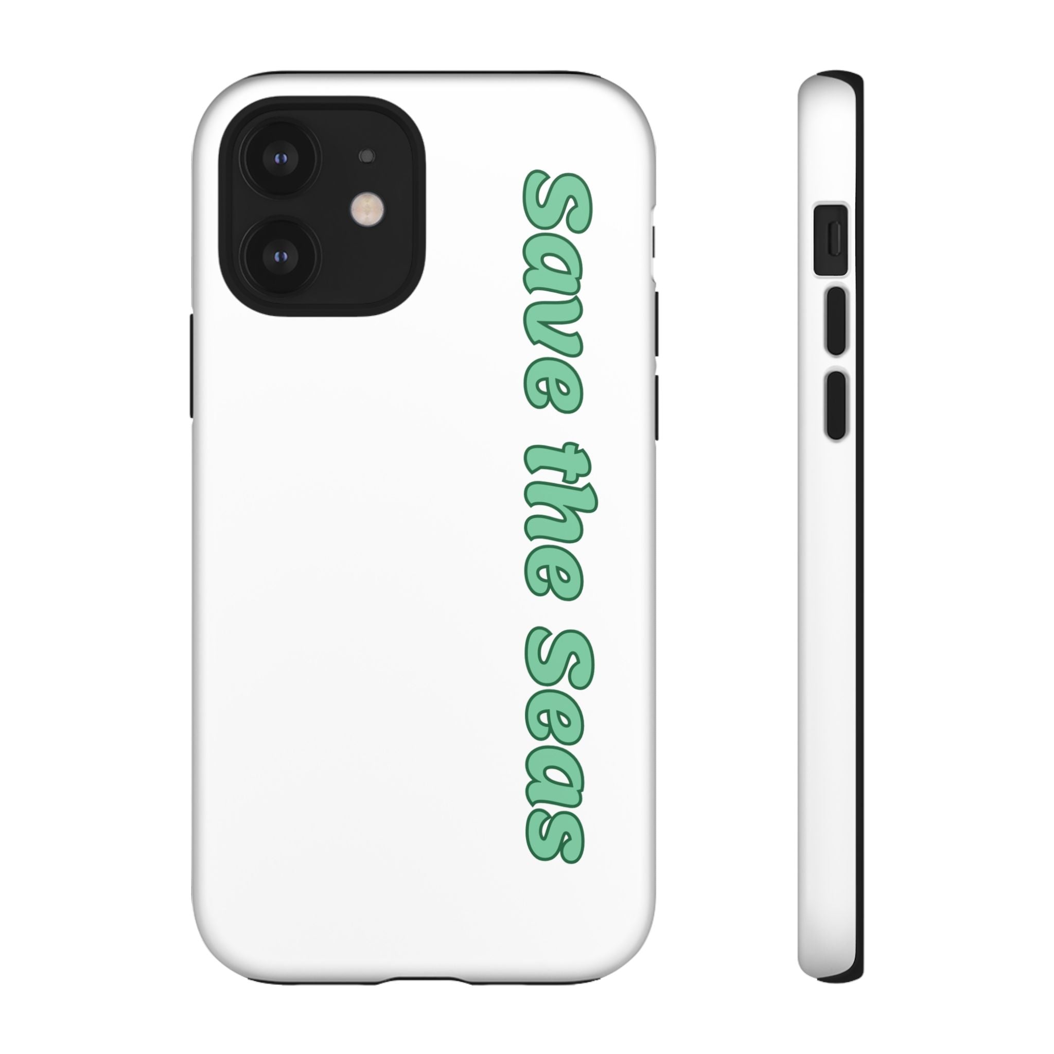Save the Seas Phone Case - Eco-Friendly Ocean Conservation Protective Case