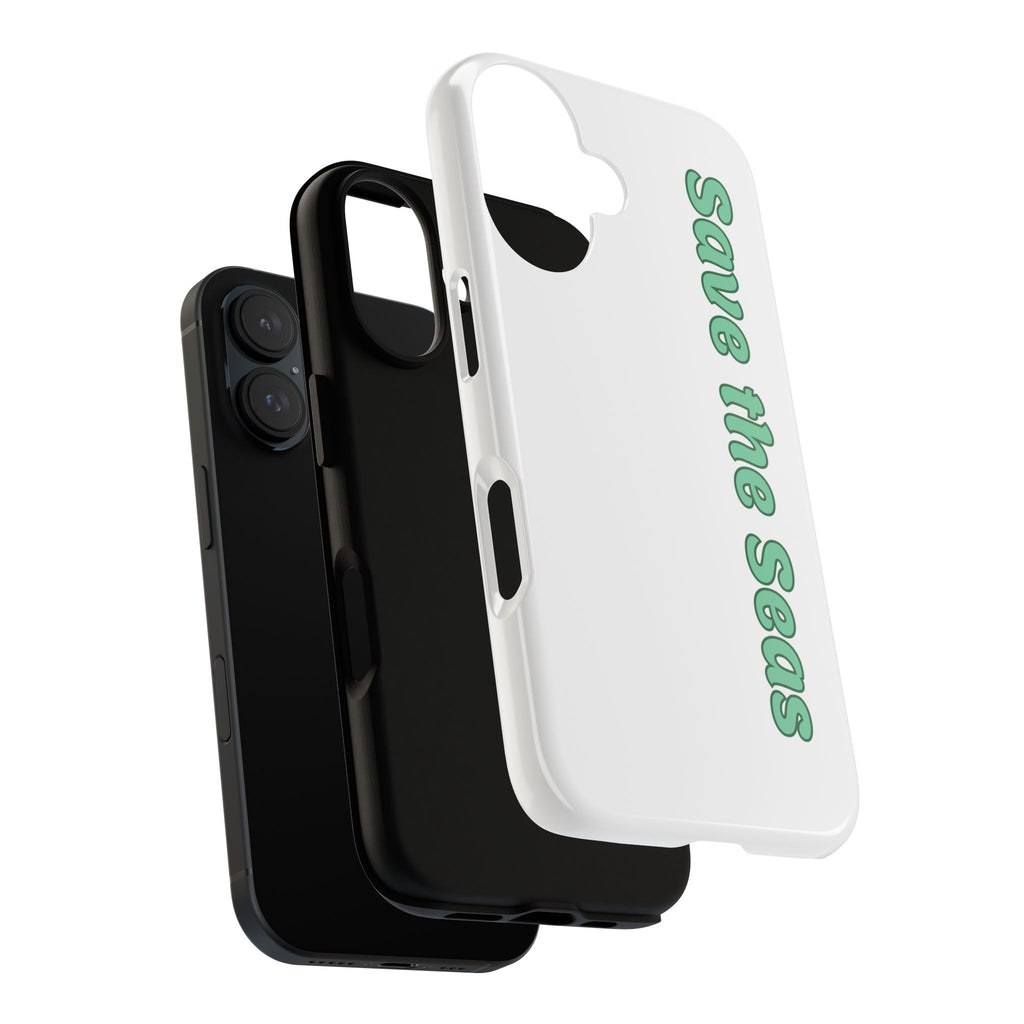 Save the Seas Phone Case - Eco-Friendly Ocean Conservation Protective Case