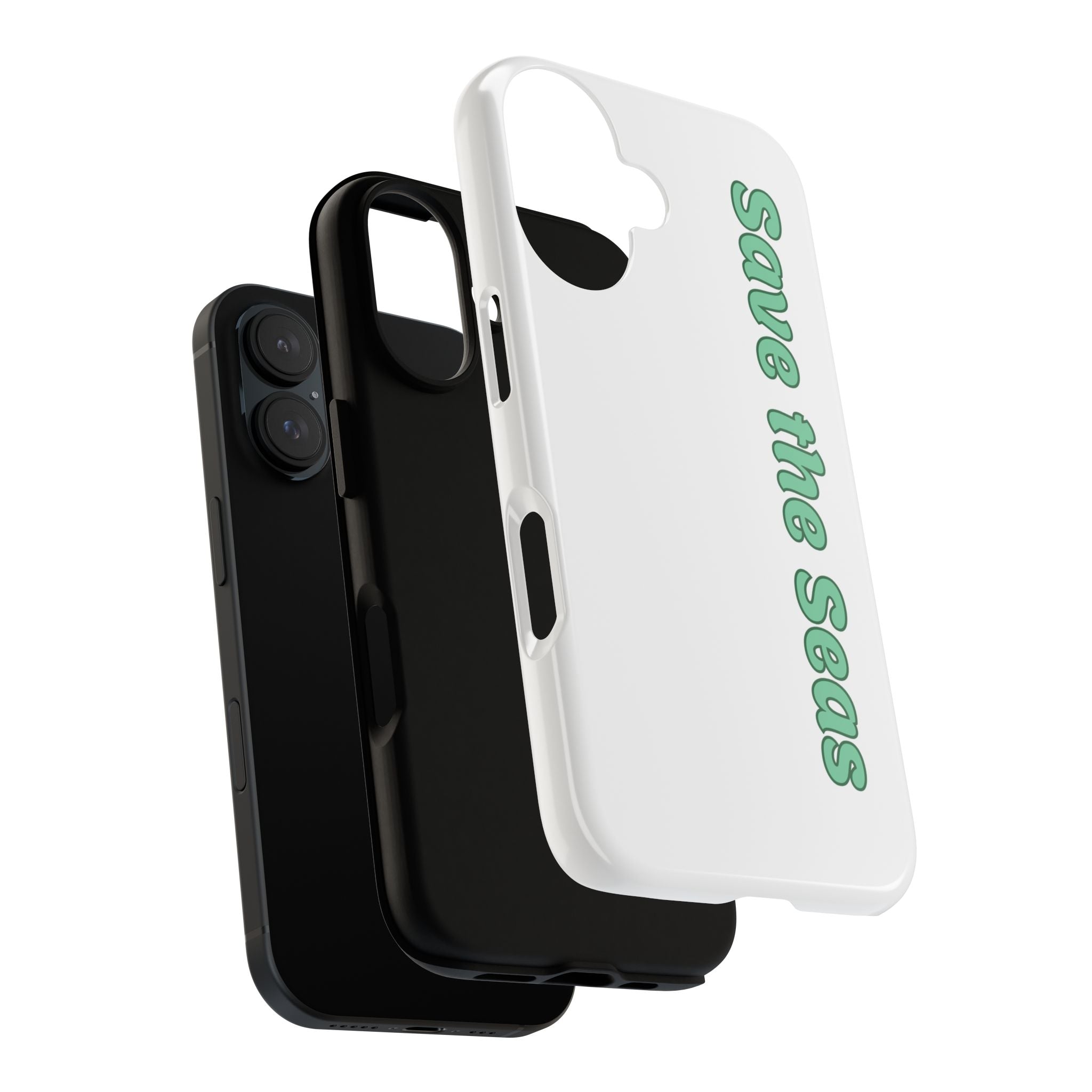 Save the Seas Phone Case - Eco-Friendly Ocean Conservation Protective Case