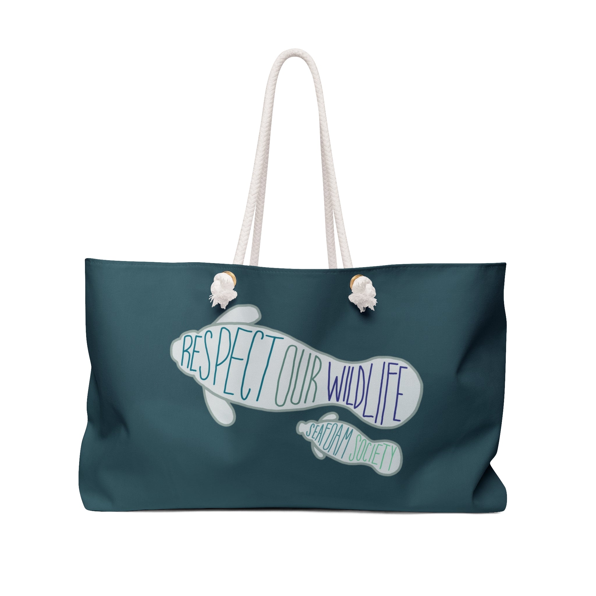 Respect Our Wildlife Beach Bag
