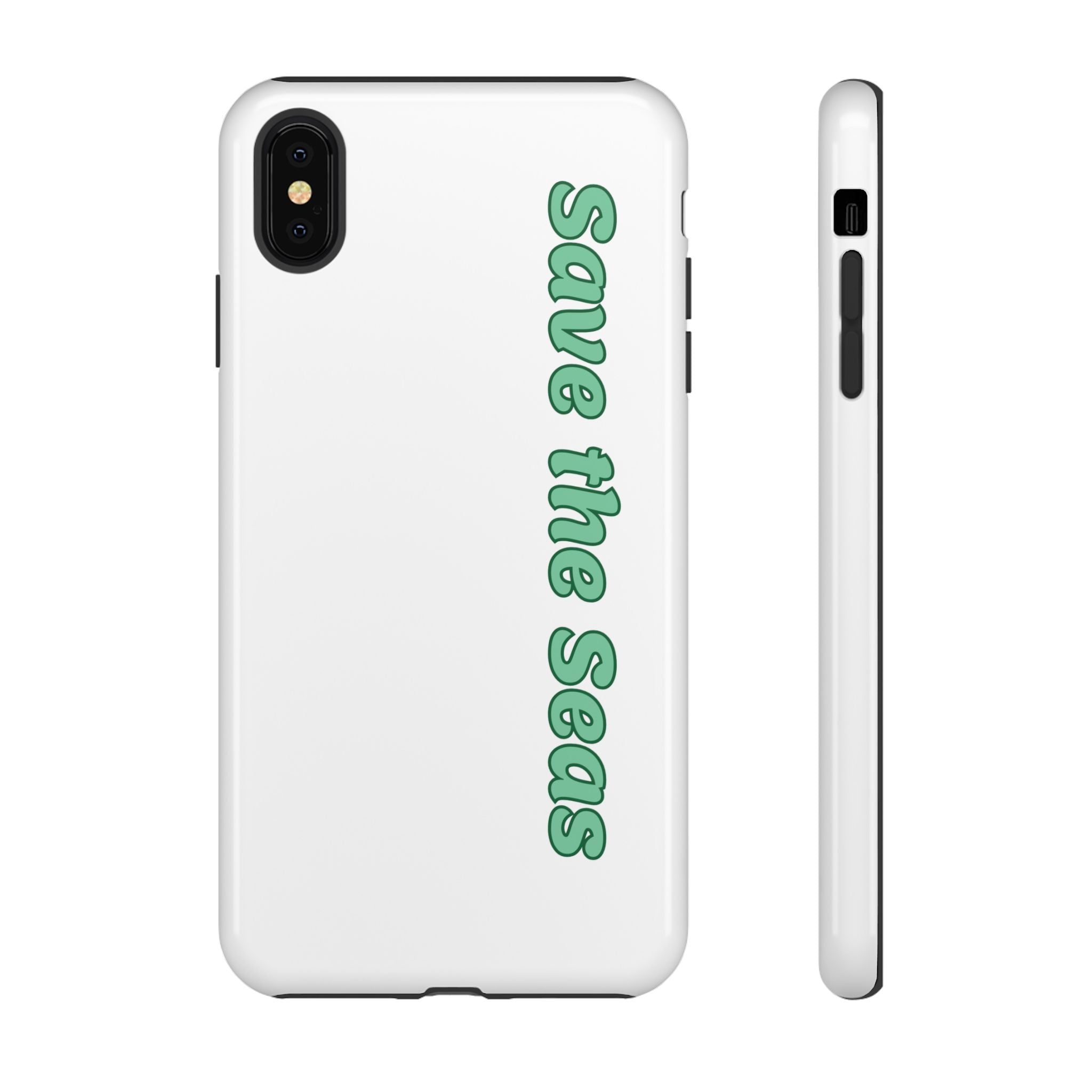 Save the Seas Phone Case - Eco-Friendly Ocean Conservation Protective Case