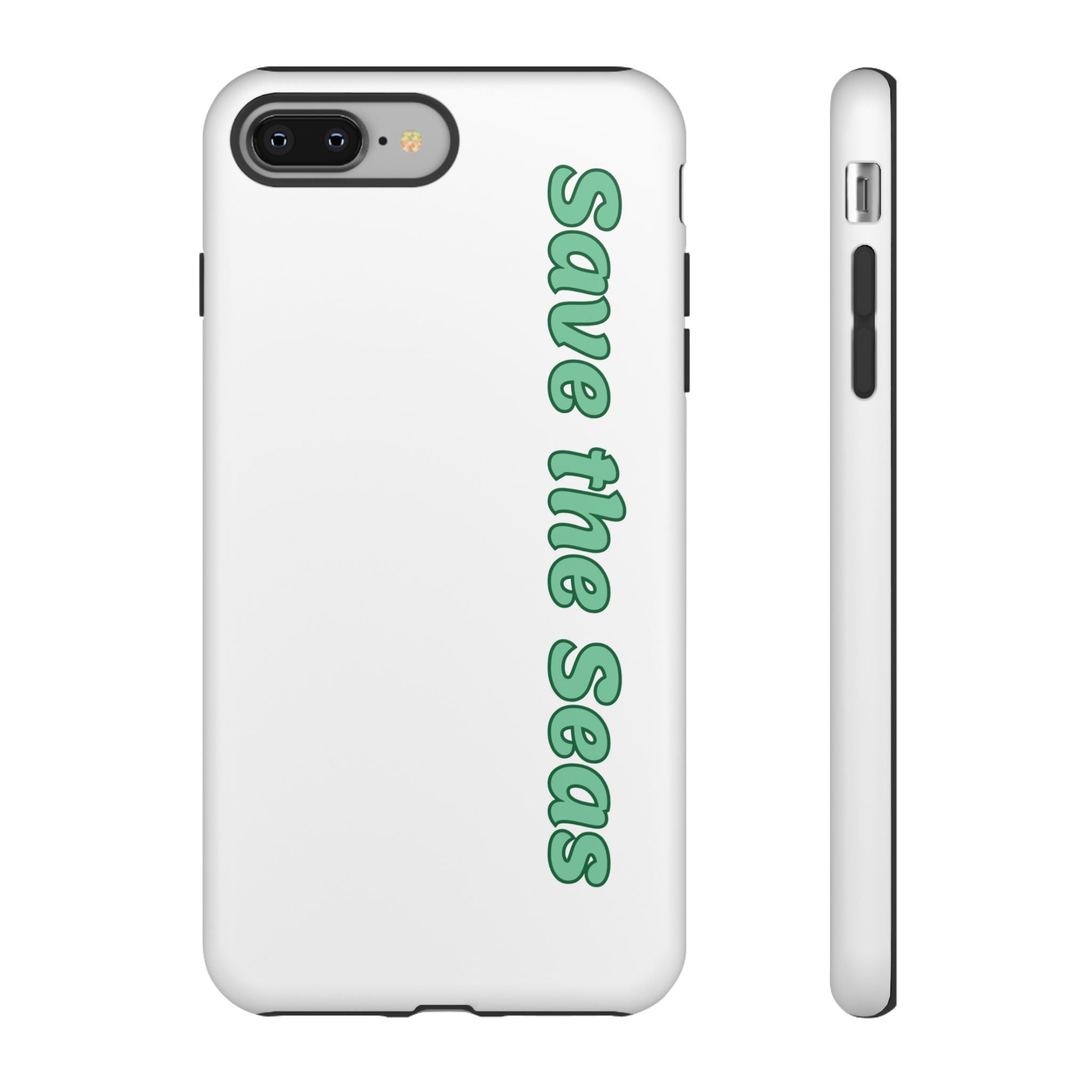 Save the Seas Phone Case - Eco-Friendly Ocean Conservation Protective Case