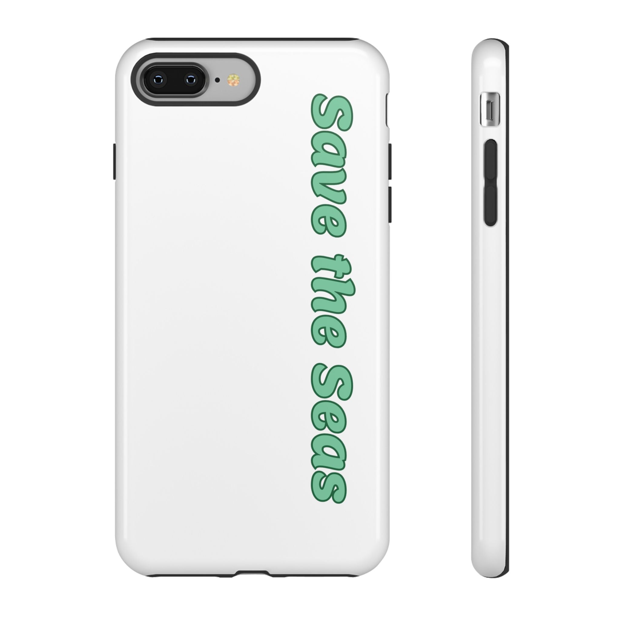 Save the Seas Phone Case - Eco-Friendly Ocean Conservation Protective Case