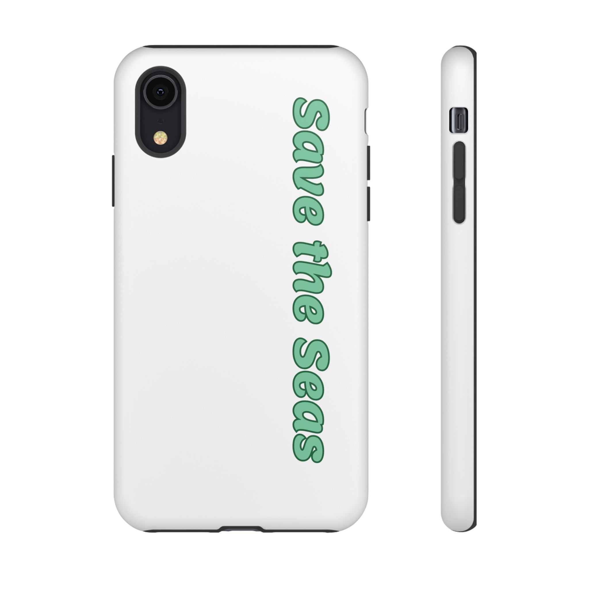 Save the Seas Phone Case - Eco-Friendly Ocean Conservation Protective Case