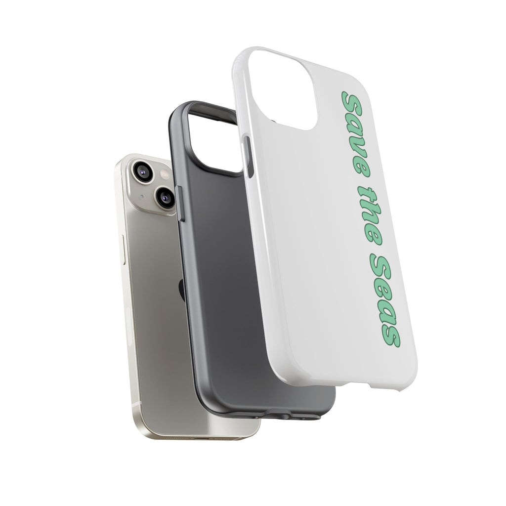 Save the Seas Phone Case - Eco-Friendly Ocean Conservation Protective Case