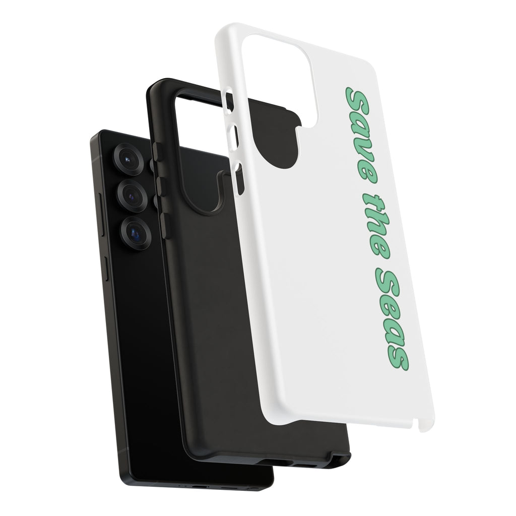 Save the Seas Phone Case - Eco-Friendly Ocean Conservation Protective Case