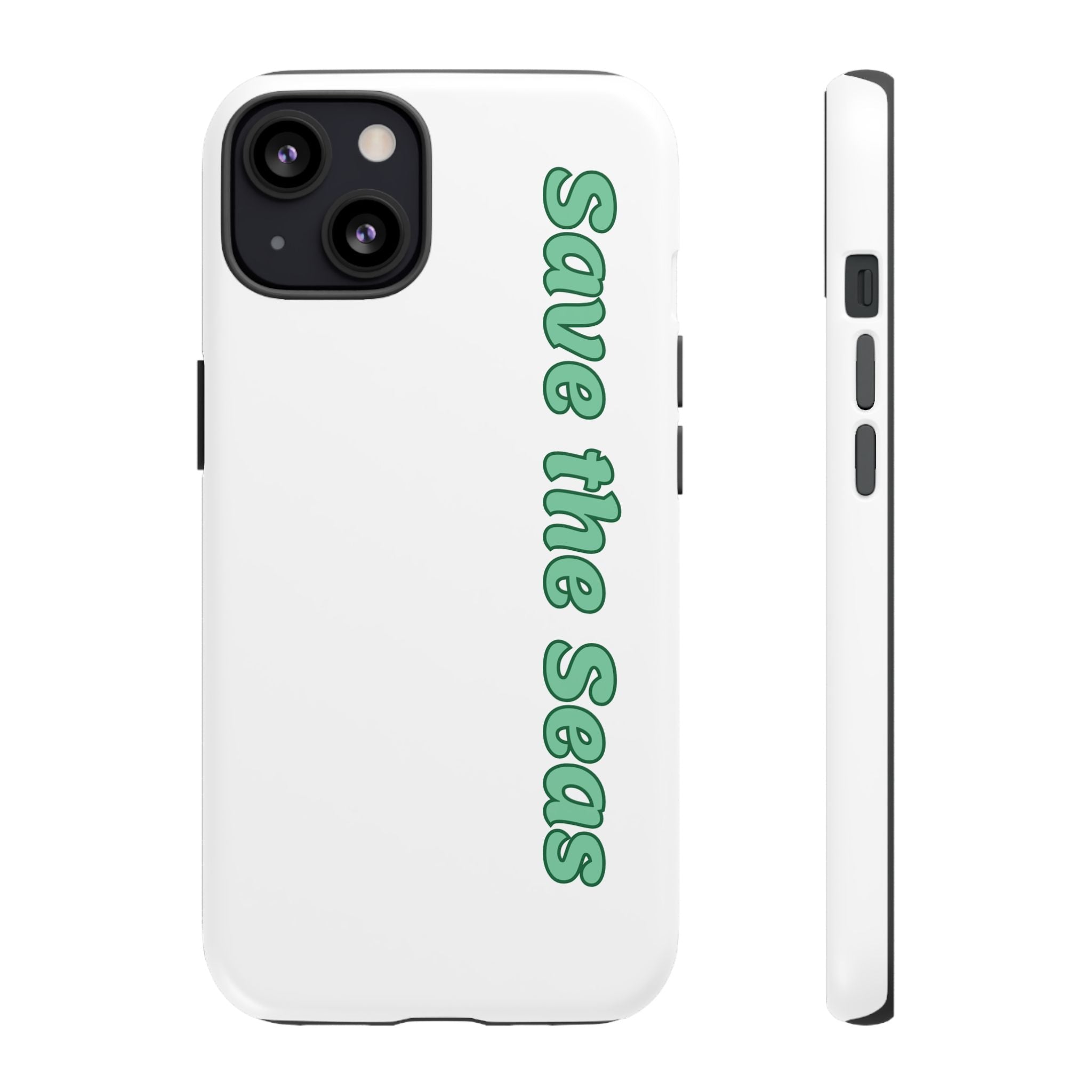 Save the Seas Phone Case - Eco-Friendly Ocean Conservation Protective Case
