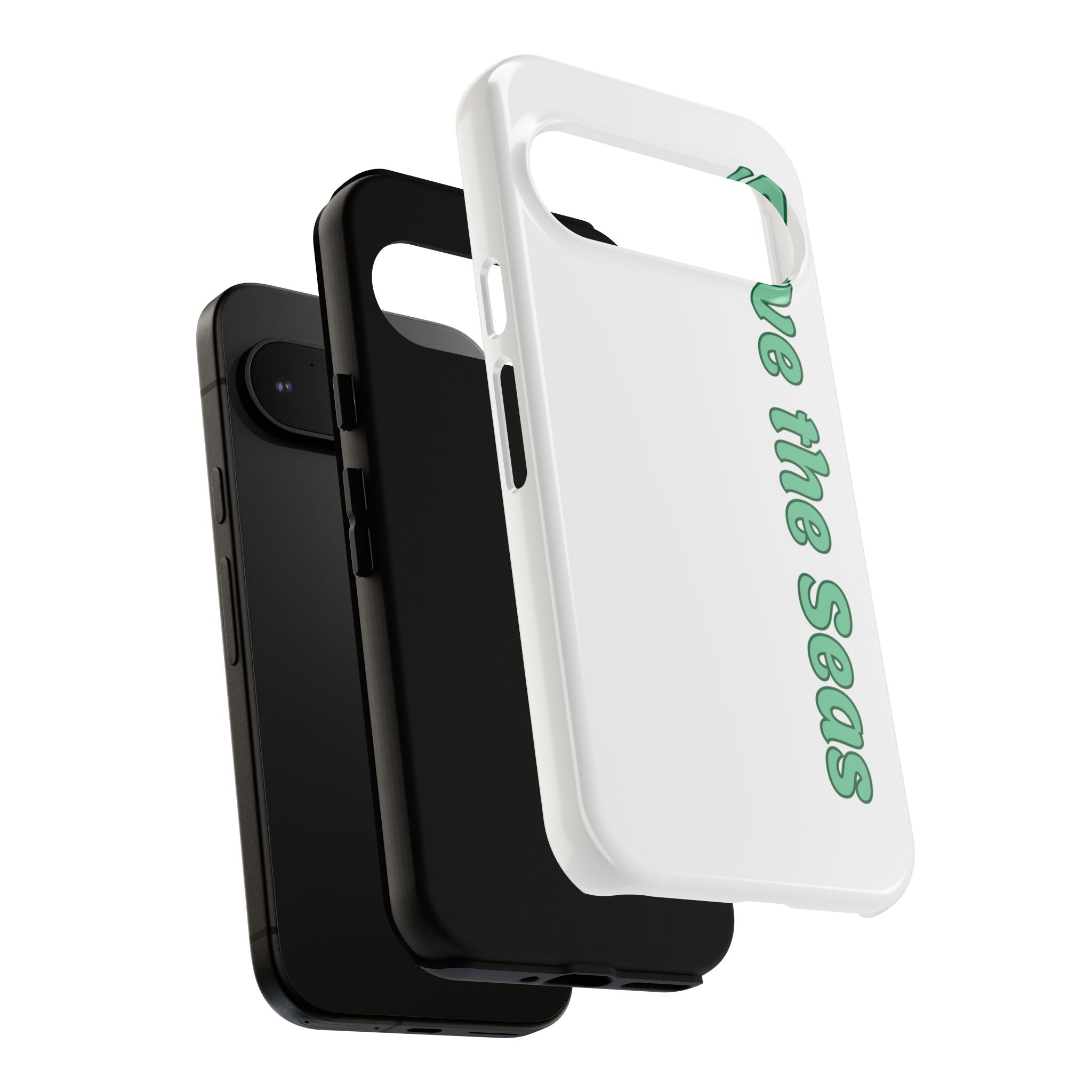 Save the Seas Phone Case - Eco-Friendly Ocean Conservation Protective Case