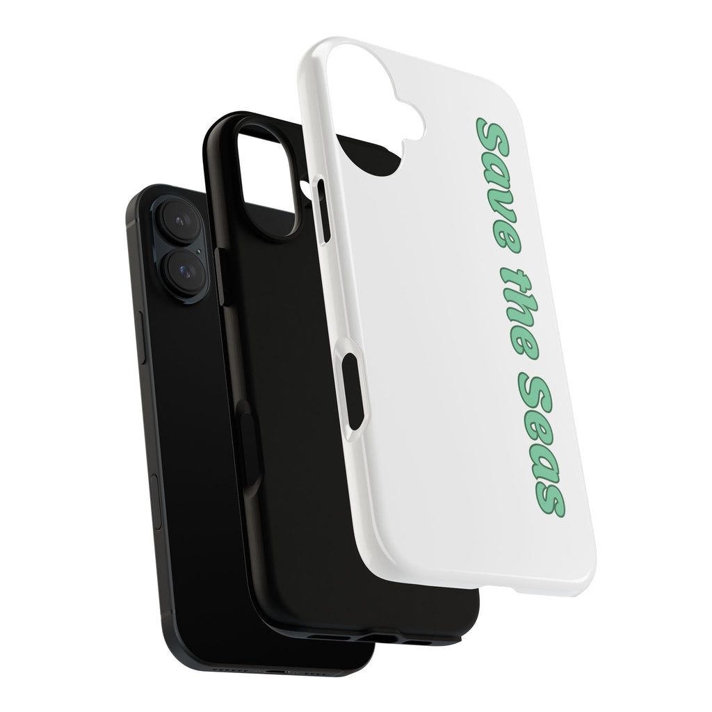 Save the Seas Phone Case - Eco-Friendly Ocean Conservation Protective Case