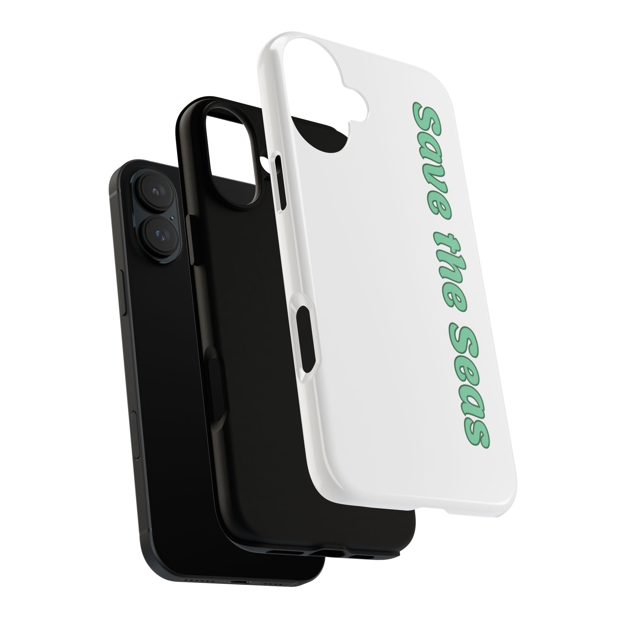 Save the Seas Phone Case - Eco-Friendly Ocean Conservation Protective Case