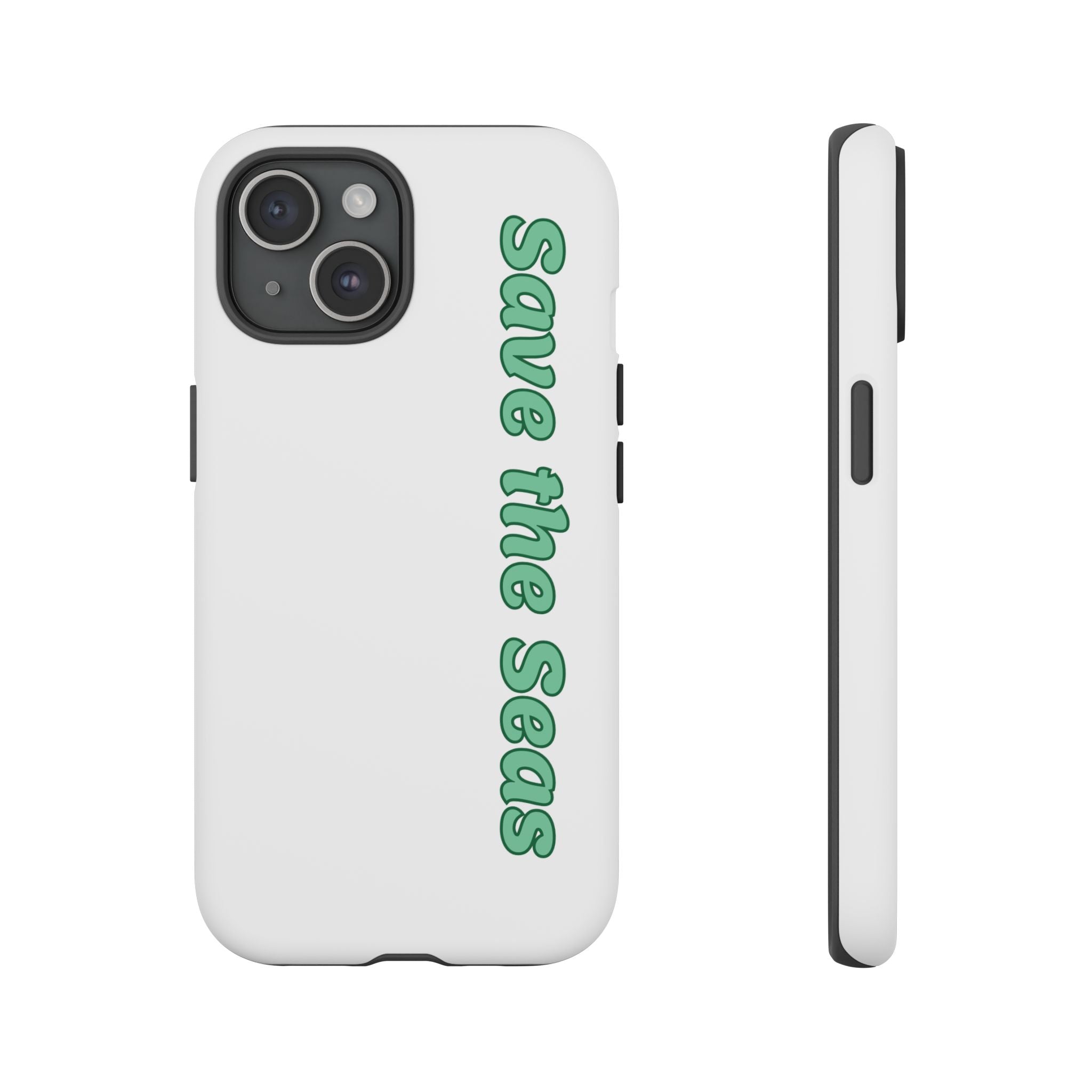 Save the Seas Phone Case - Eco-Friendly Ocean Conservation Protective Case