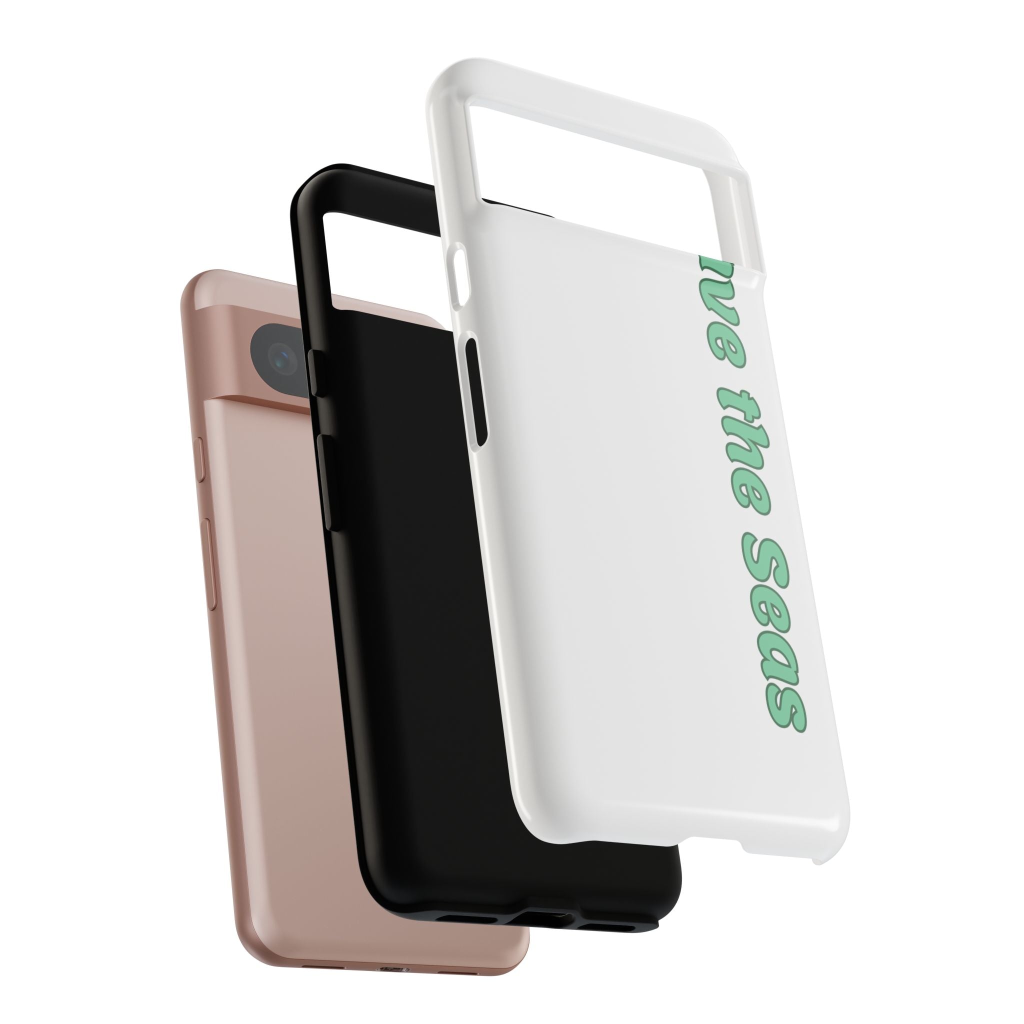 Save the Seas Phone Case - Eco-Friendly Ocean Conservation Protective Case