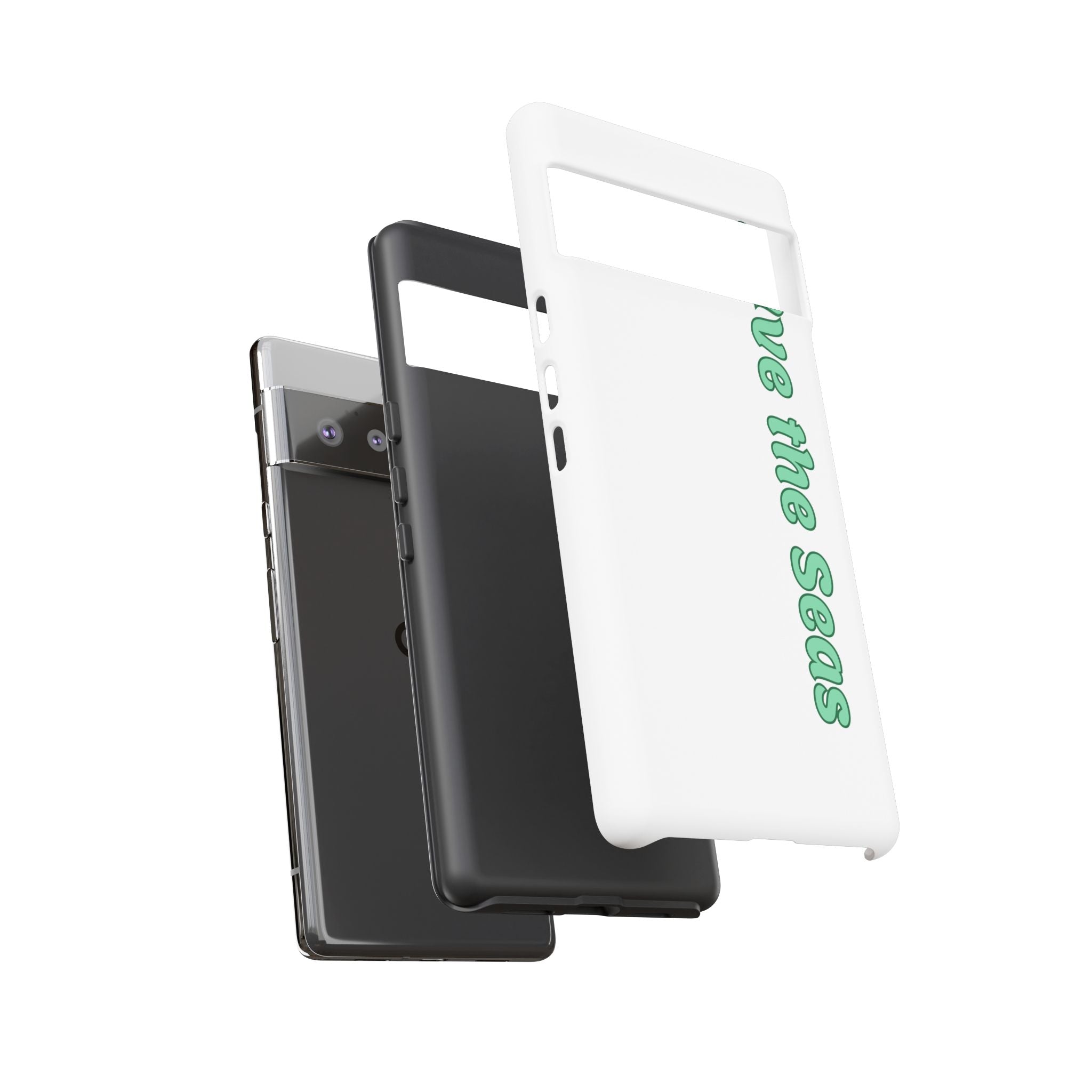 Save the Seas Phone Case - Eco-Friendly Ocean Conservation Protective Case