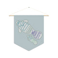 Respect Our Wildlife Pennant — Manatee Conservation Wall Banner
