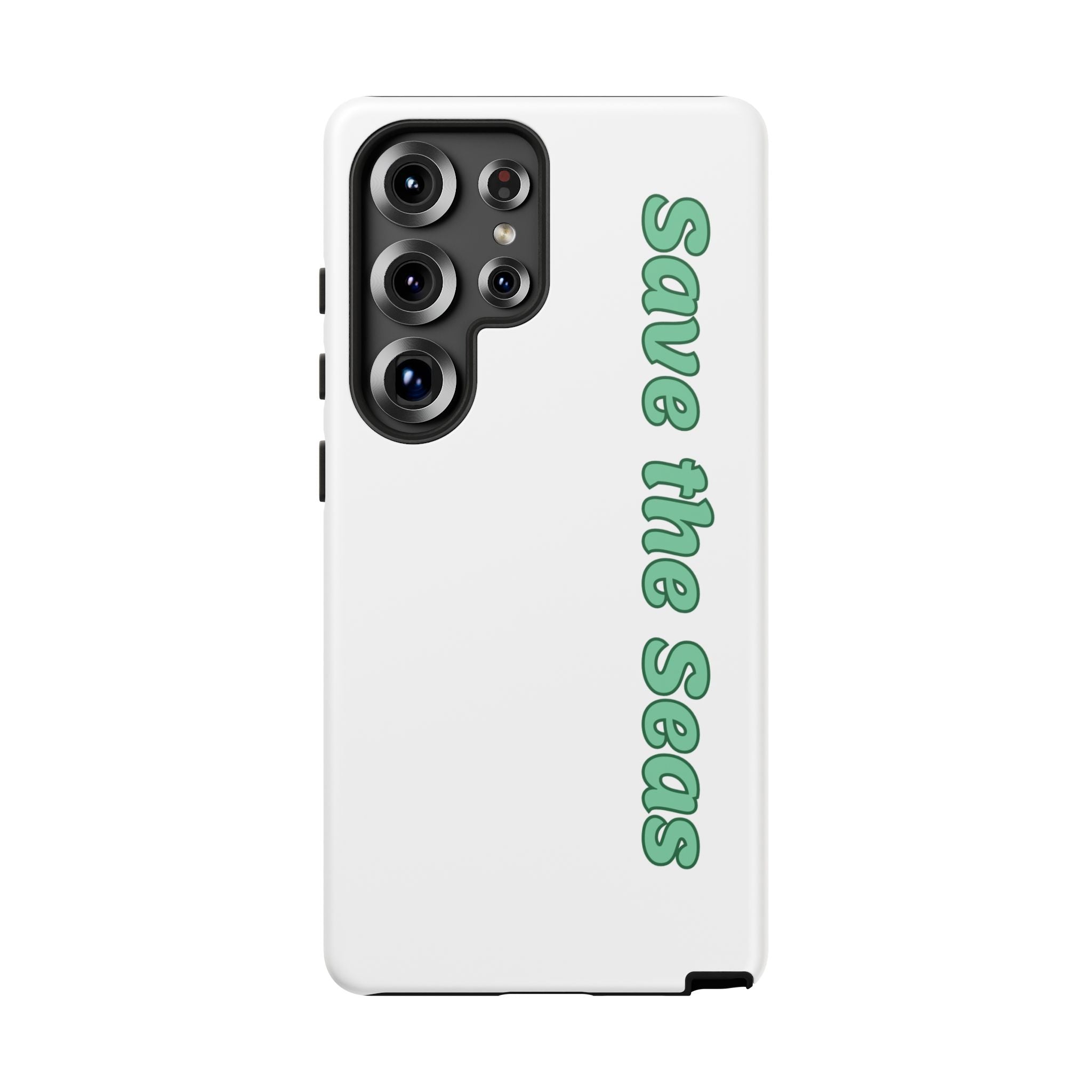 Save the Seas Phone Case - Eco-Friendly Ocean Conservation Protective Case