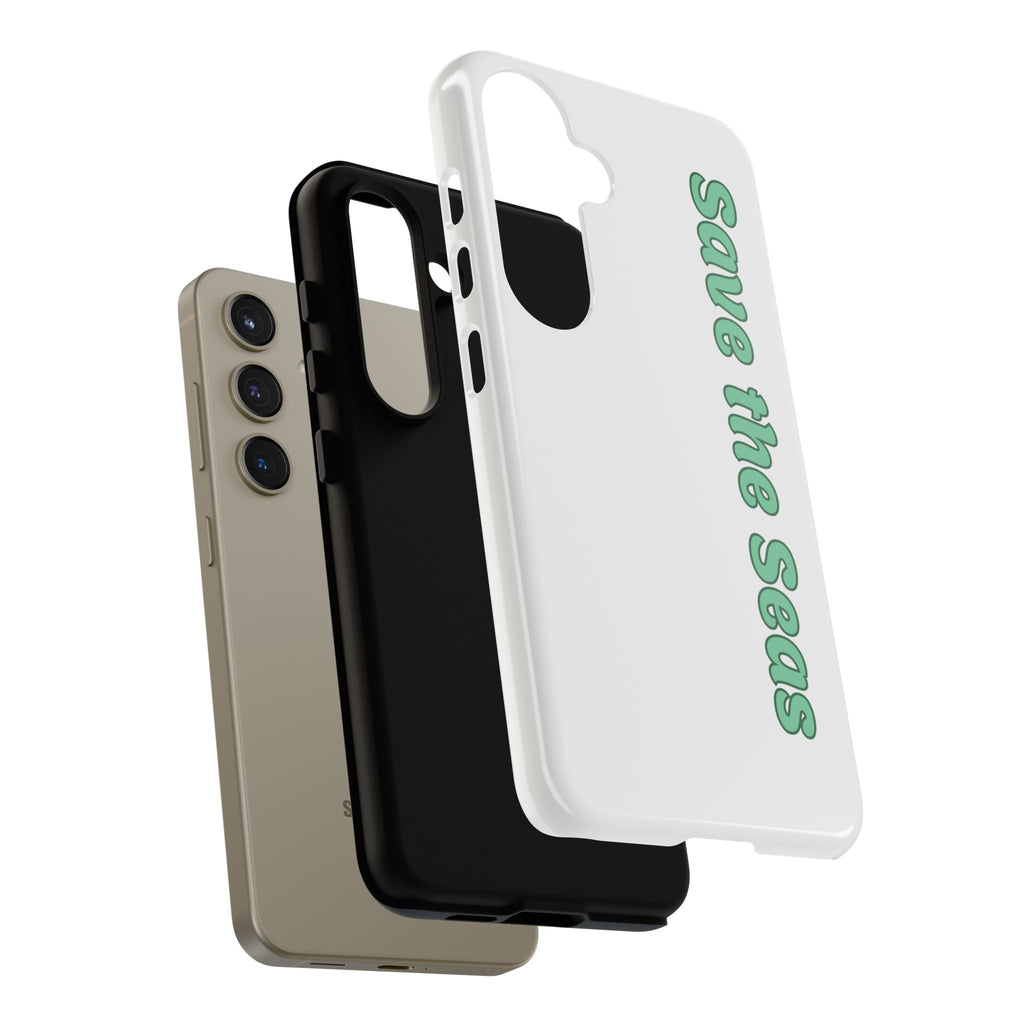 Save the Seas Phone Case - Eco-Friendly Ocean Conservation Protective Case