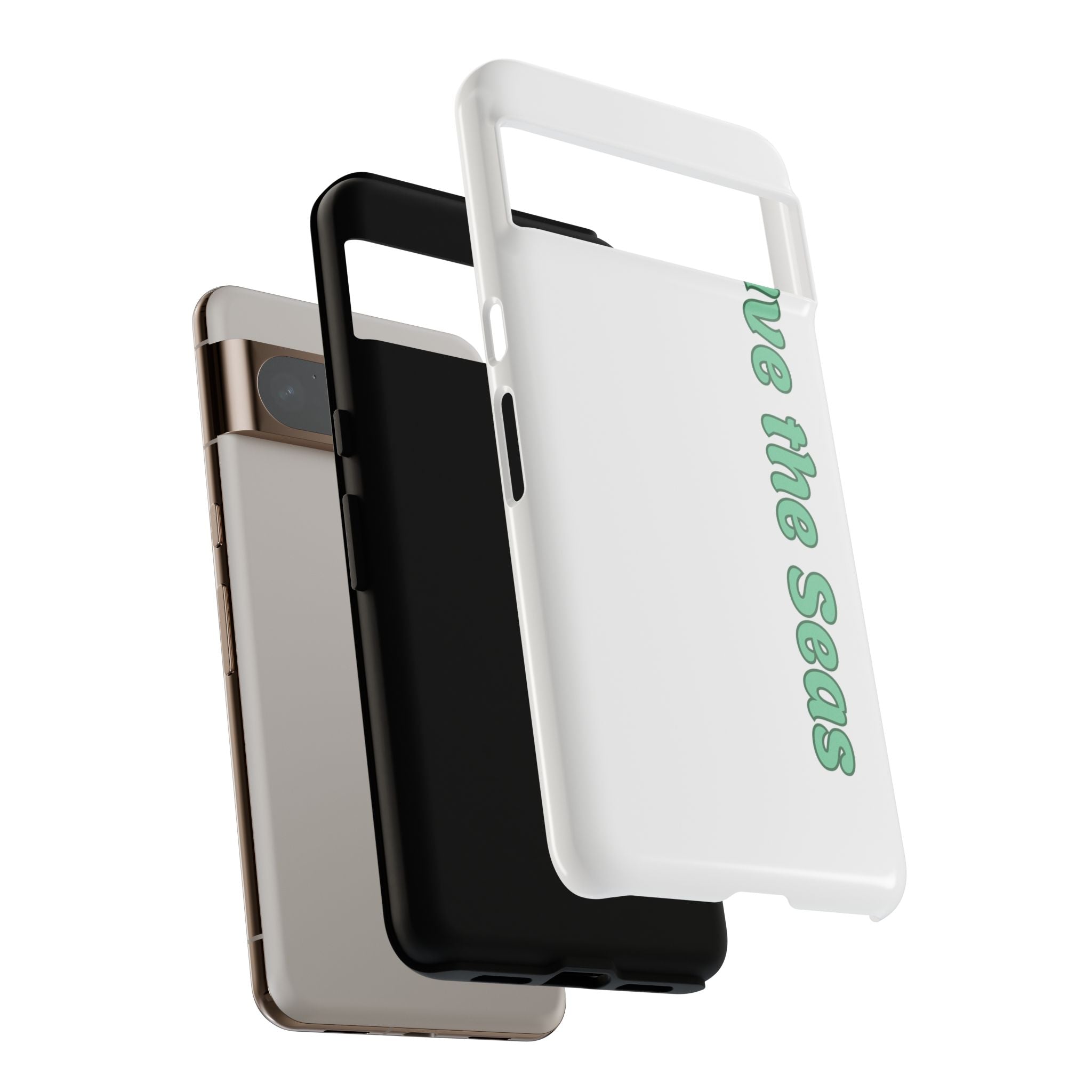 Save the Seas Phone Case - Eco-Friendly Ocean Conservation Protective Case