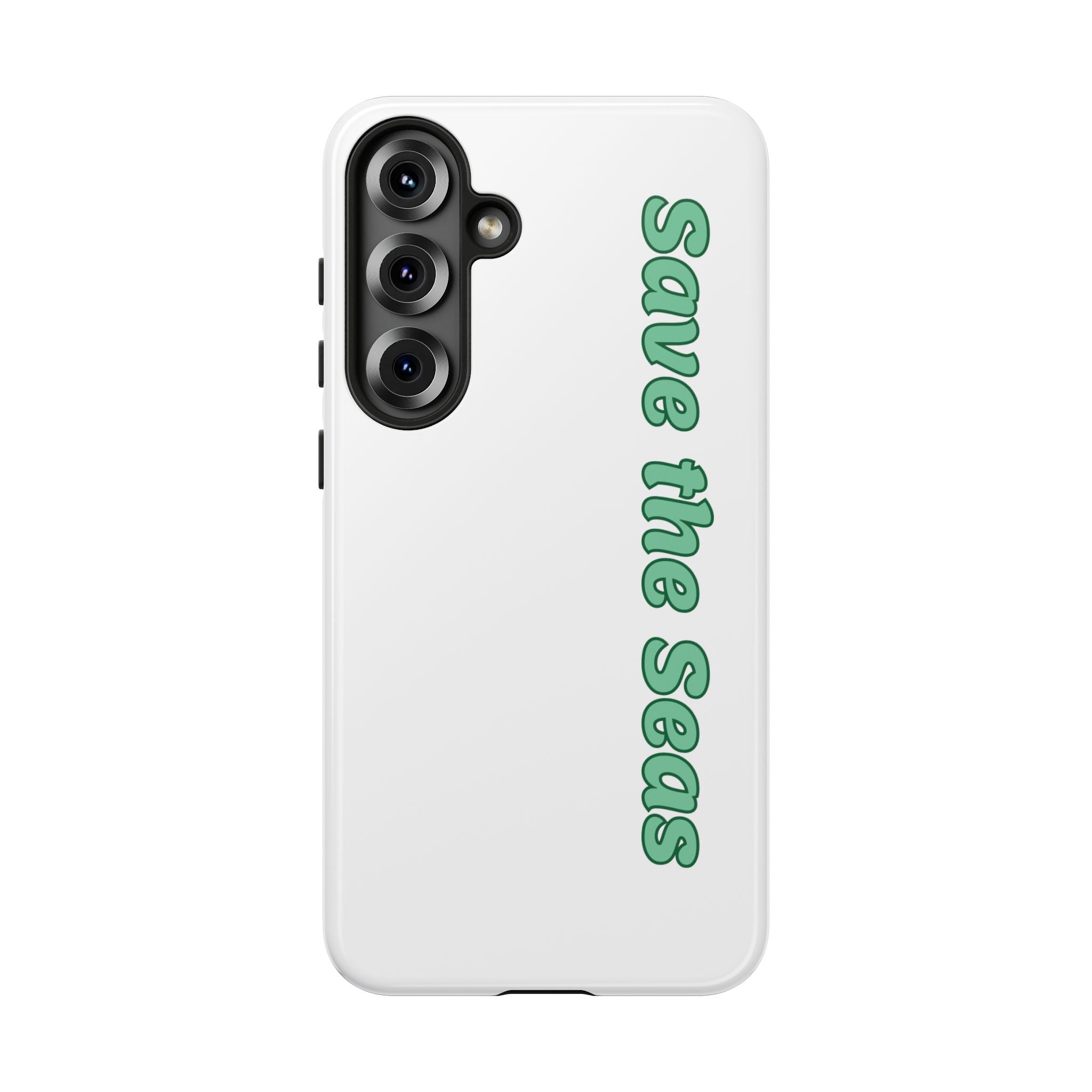 Save the Seas Phone Case - Eco-Friendly Ocean Conservation Protective Case