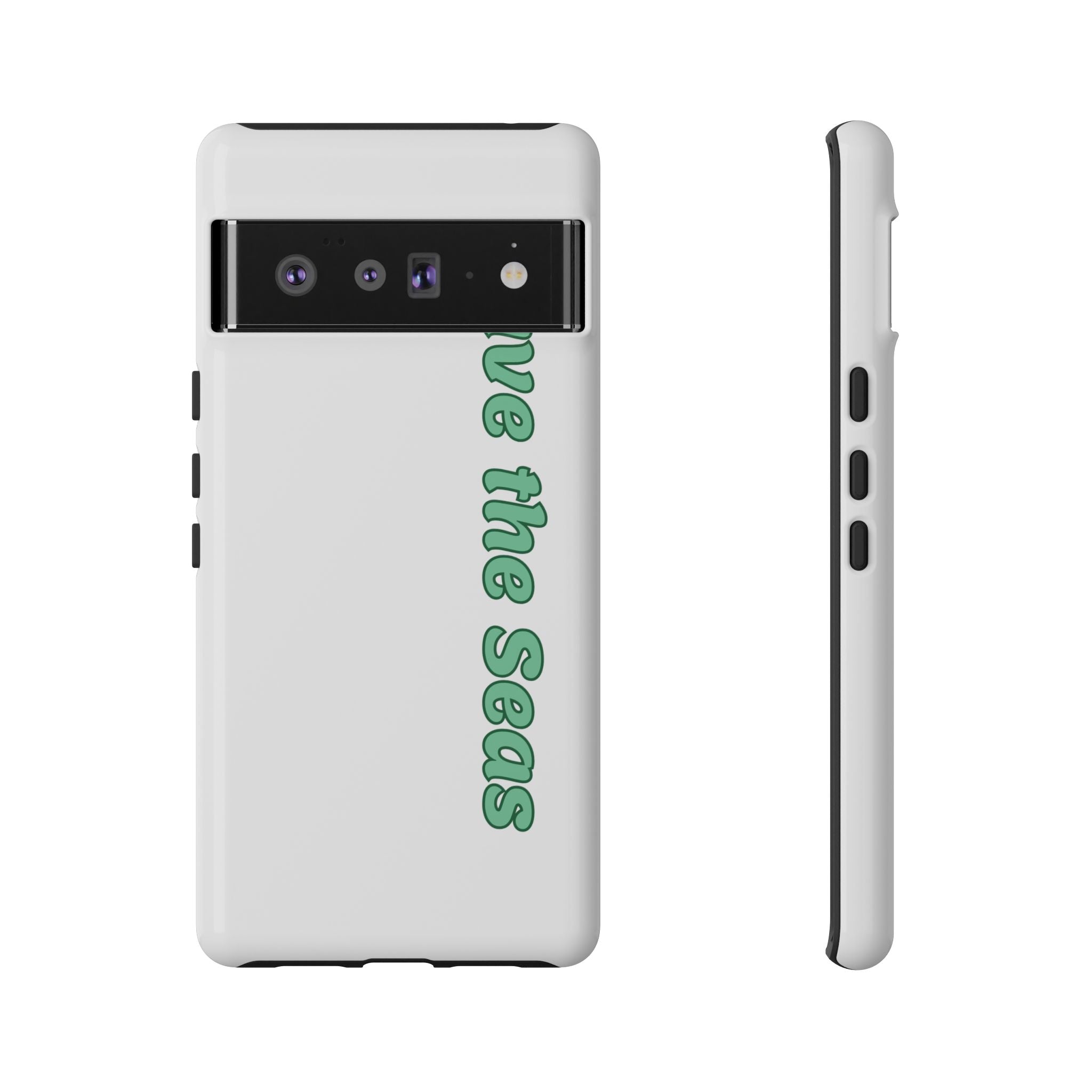 Save the Seas Phone Case - Eco-Friendly Ocean Conservation Protective Case