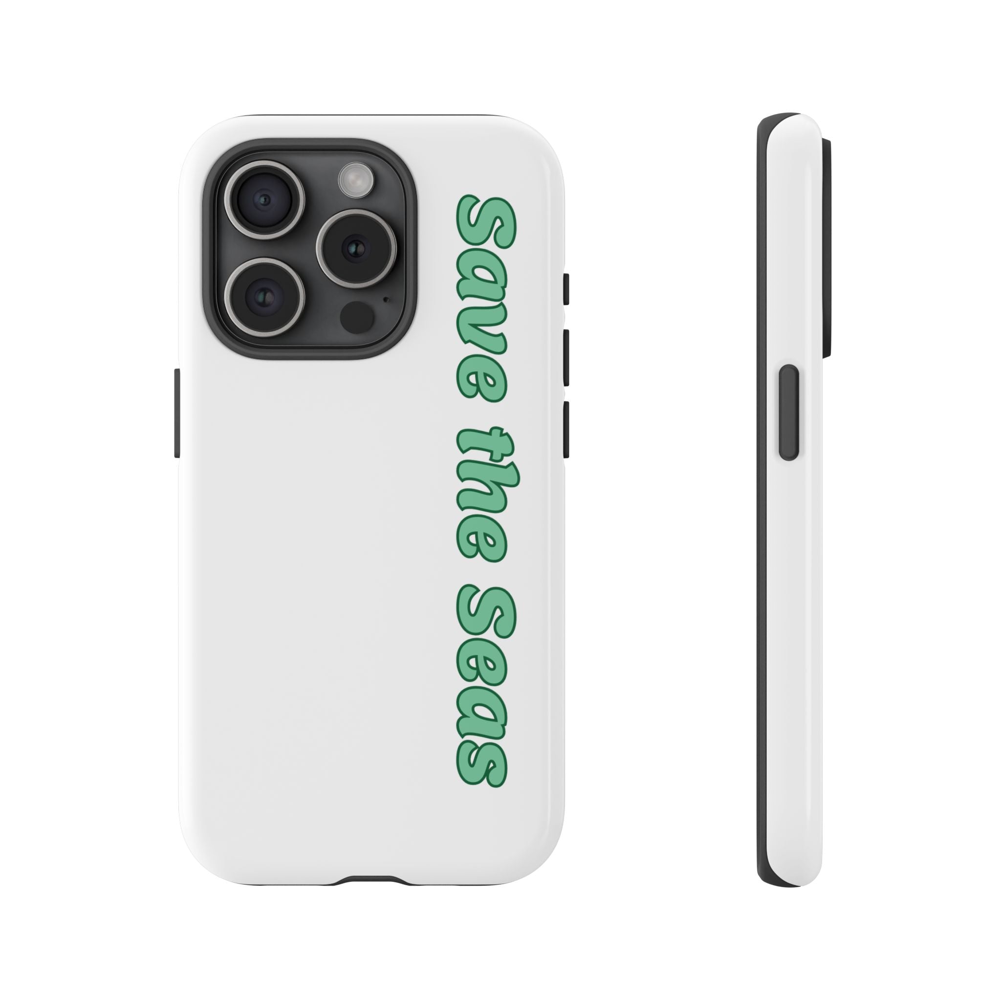 Save the Seas Phone Case - Eco-Friendly Ocean Conservation Protective Case
