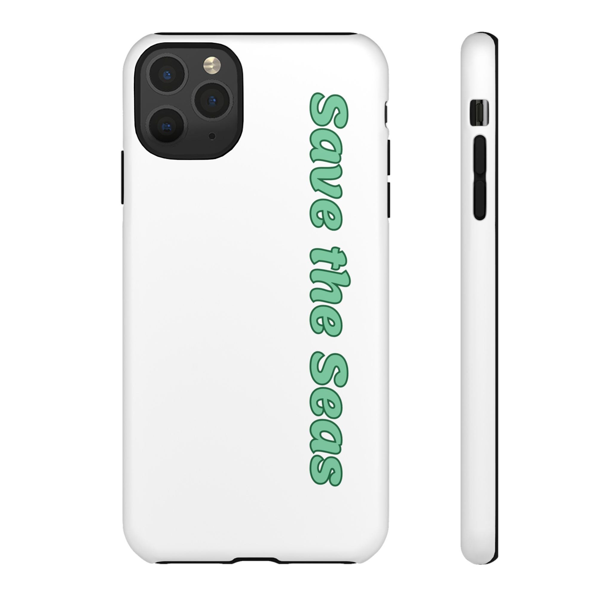 Save the Seas Phone Case - Eco-Friendly Ocean Conservation Protective Case