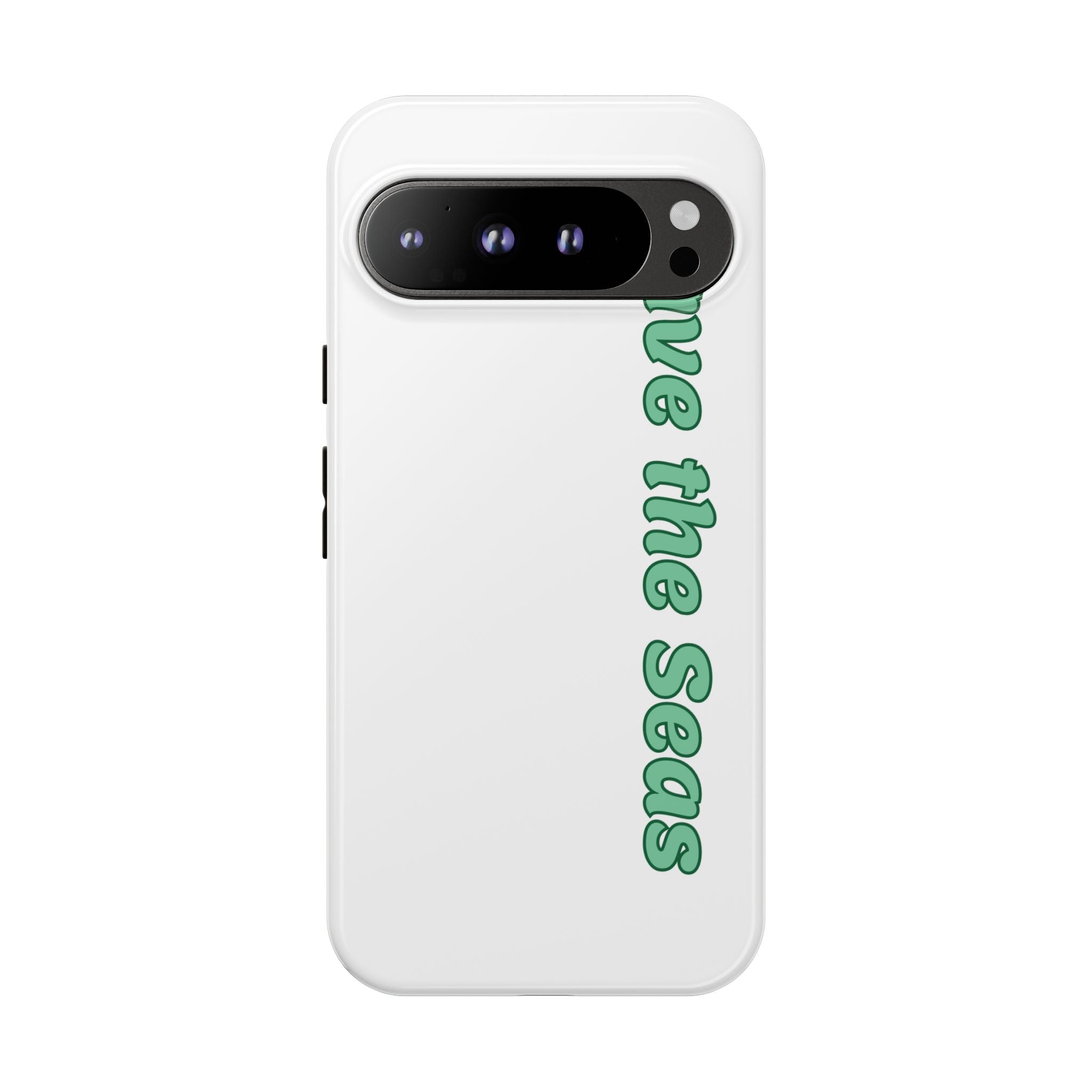 Save the Seas Phone Case - Eco-Friendly Ocean Conservation Protective Case