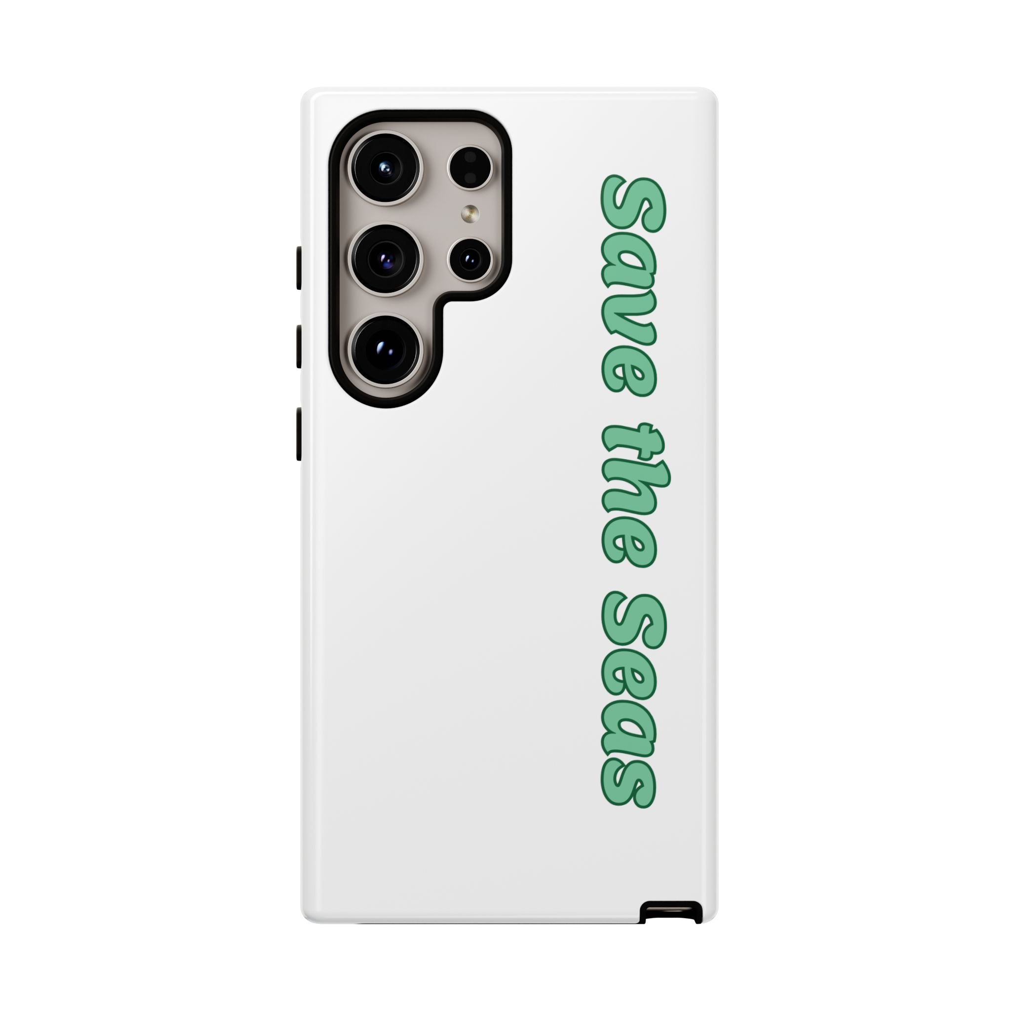 Save the Seas Phone Case - Eco-Friendly Ocean Conservation Protective Case