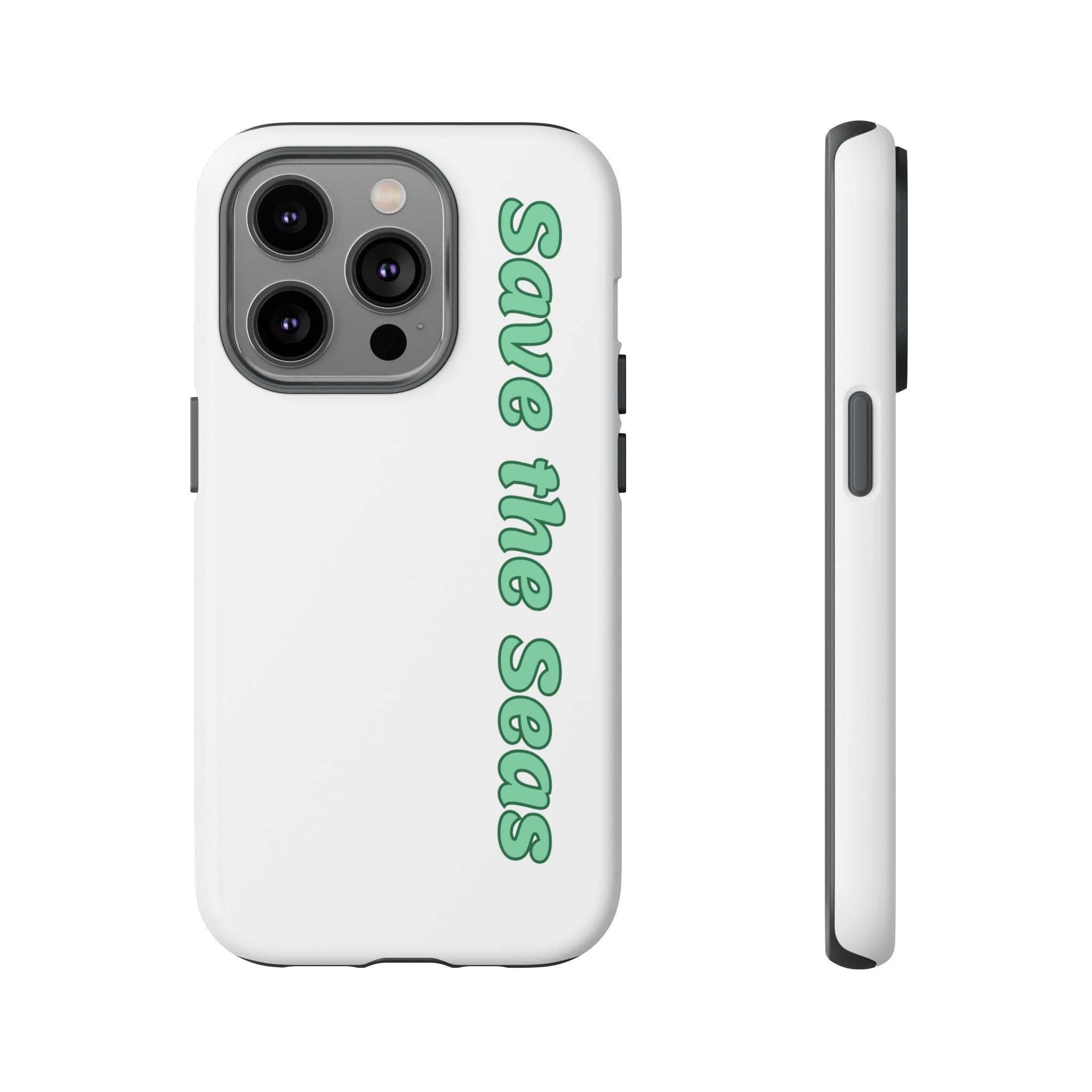 Save the Seas Phone Case - Eco-Friendly Ocean Conservation Protective Case