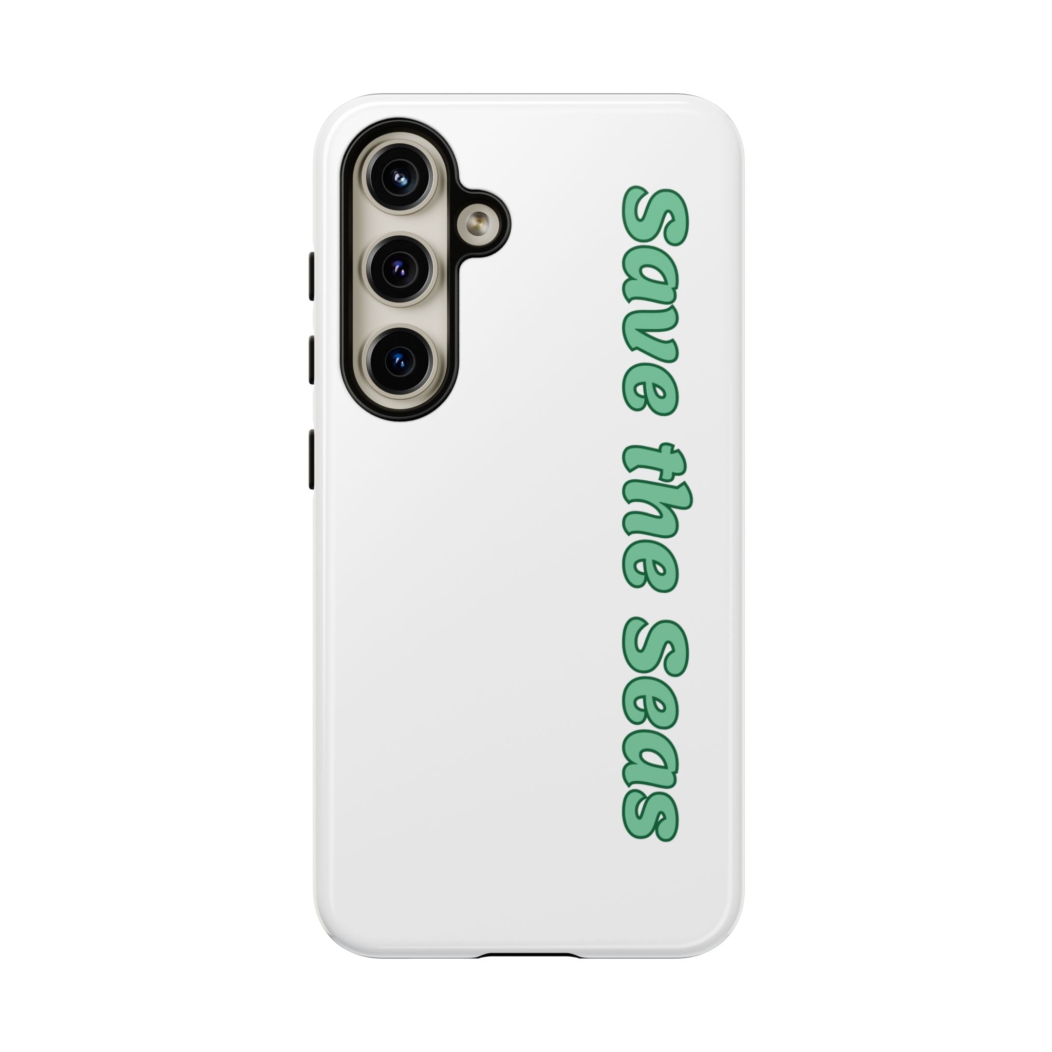 Save the Seas Phone Case - Eco-Friendly Ocean Conservation Protective Case
