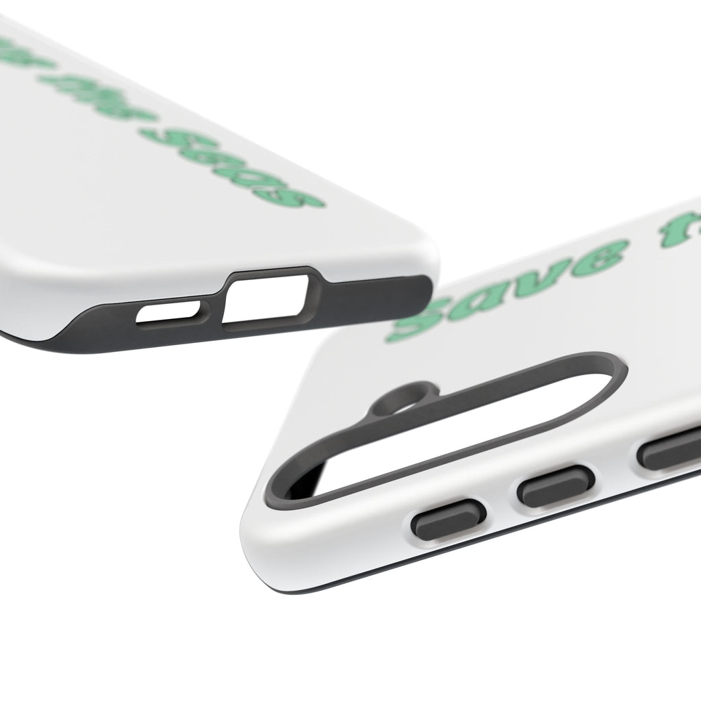 Save the Seas Phone Case - Eco-Friendly Ocean Conservation Protective Case