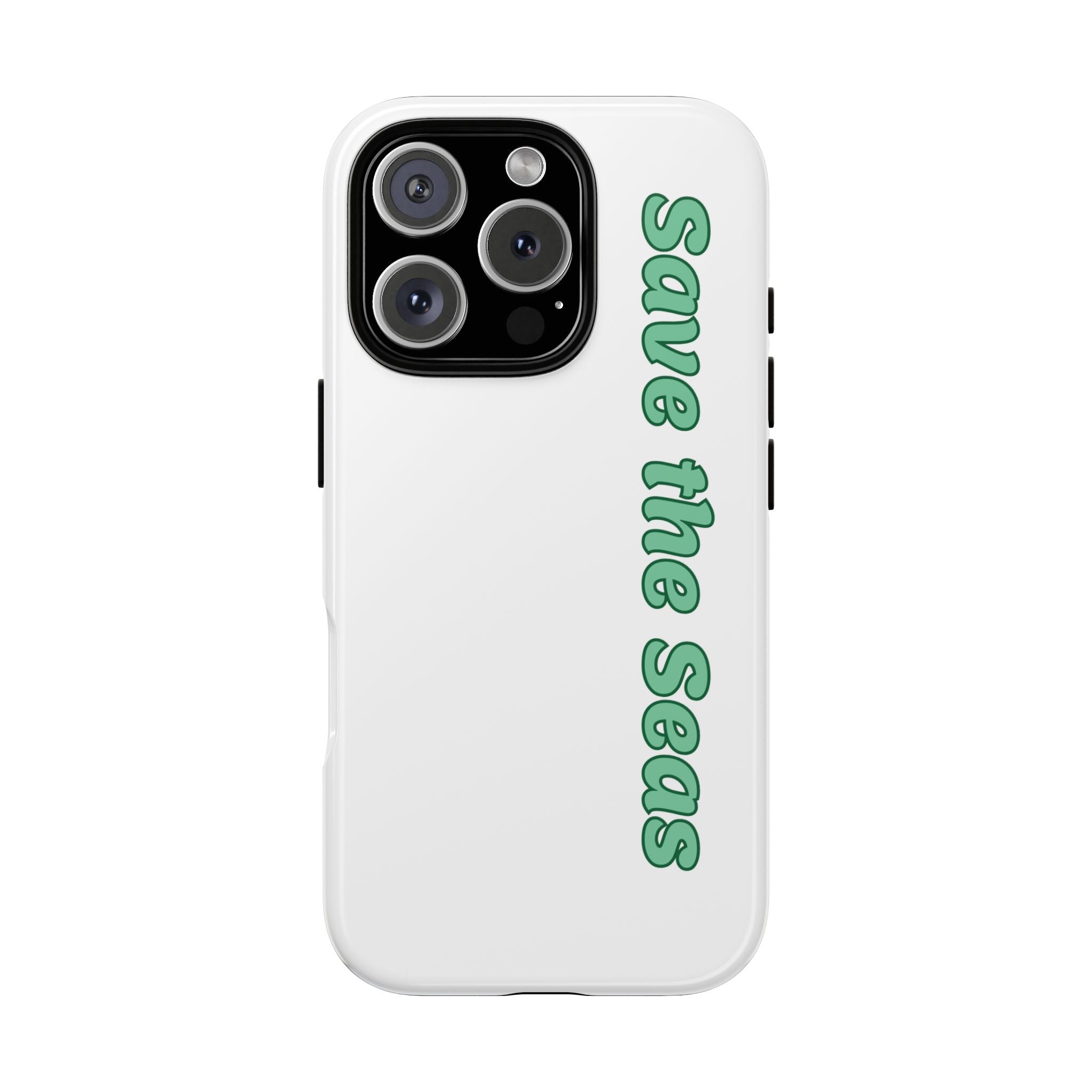 Save the Seas Phone Case - Eco-Friendly Ocean Conservation Protective Case