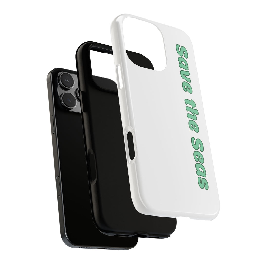 Save the Seas Phone Case - Eco-Friendly Ocean Conservation Protective Case