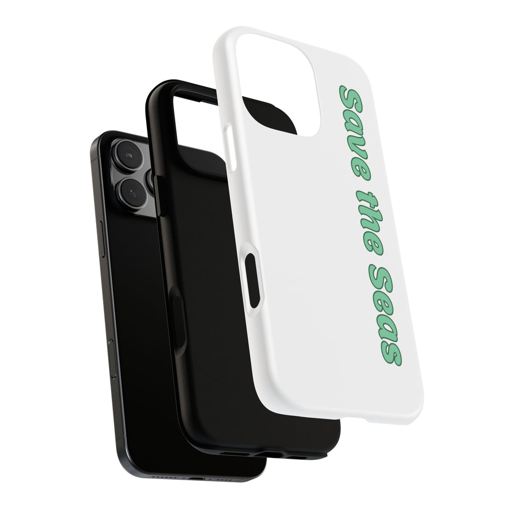 Save the Seas Phone Case - Eco-Friendly Ocean Conservation Protective Case