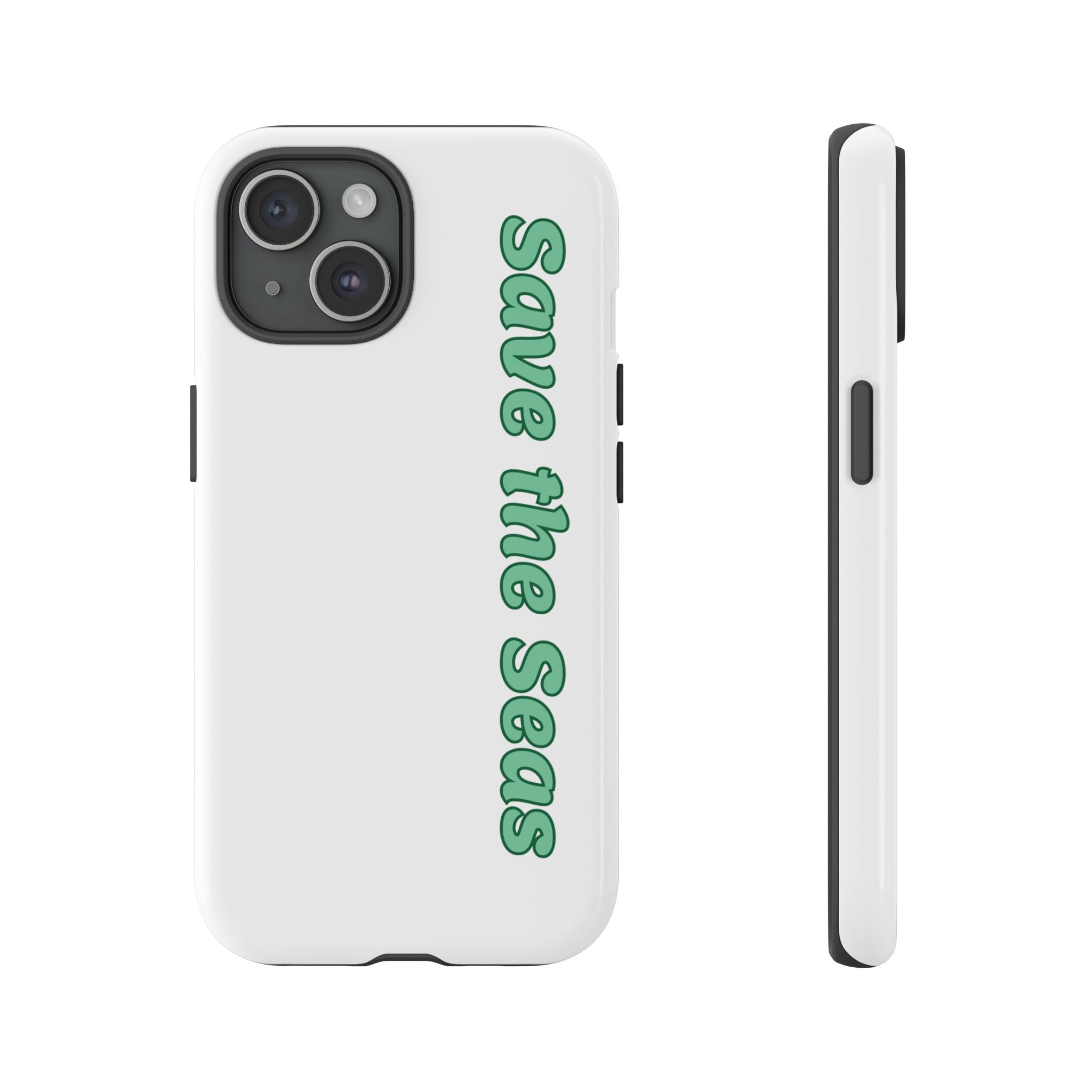 Save the Seas Phone Case - Eco-Friendly Ocean Conservation Protective Case