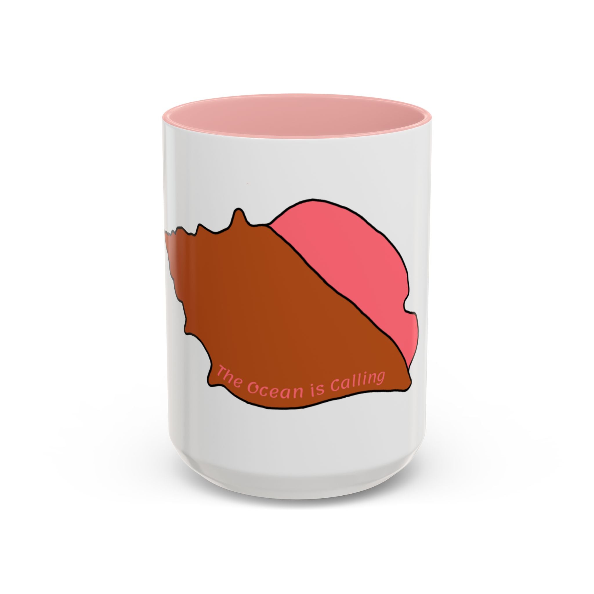 Conch Shell Accent Coffee Mug
