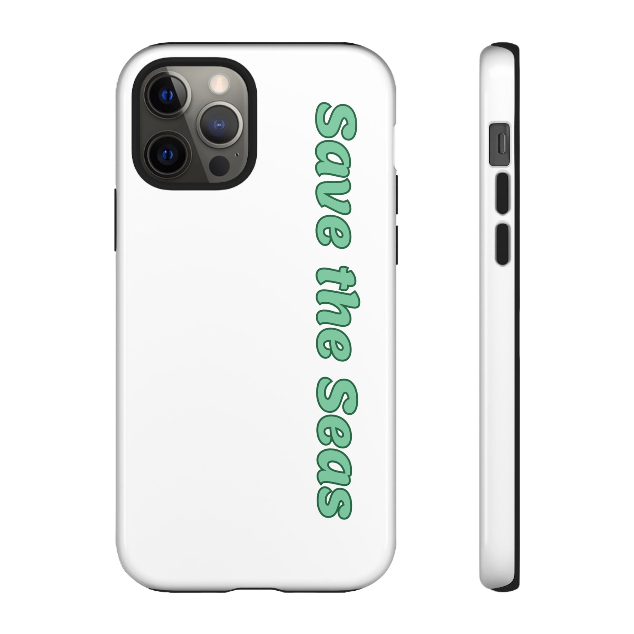 Save the Seas Phone Case - Eco-Friendly Ocean Conservation Protective Case