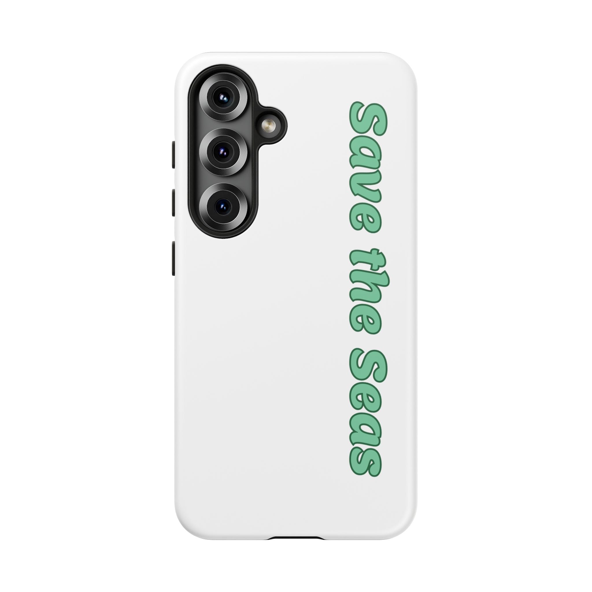 Save the Seas Phone Case - Eco-Friendly Ocean Conservation Protective Case